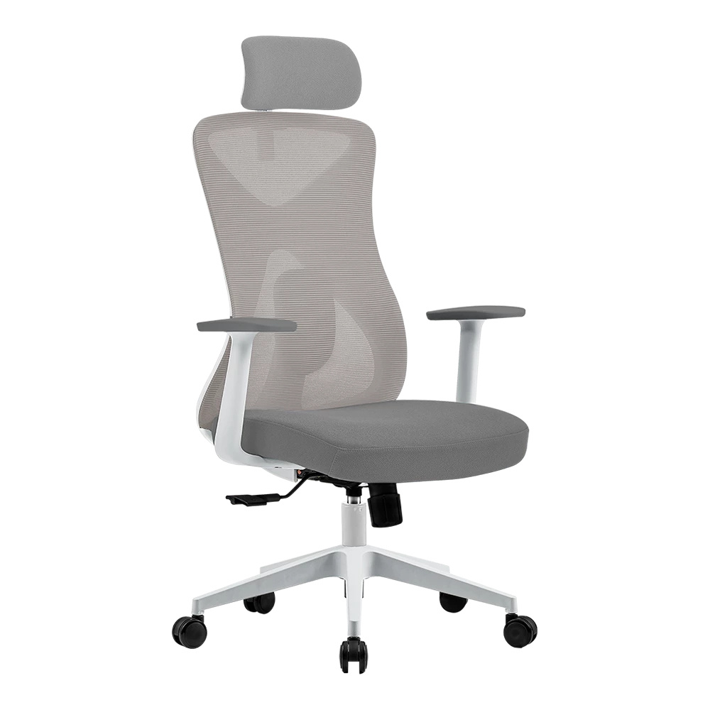 Acteck Silla Ejecutiva Floe Pro EC737 Ergonomica con Reposabrazos Blanco AC-937245
