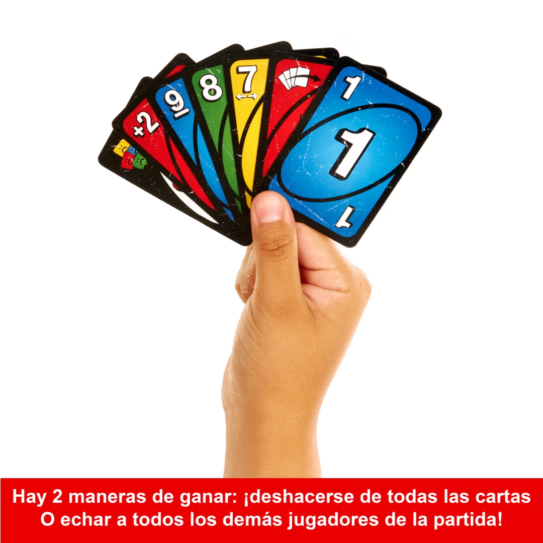 Juego de Mesa Uno NO Mercy Juego De Cartas HWV18 Mattel