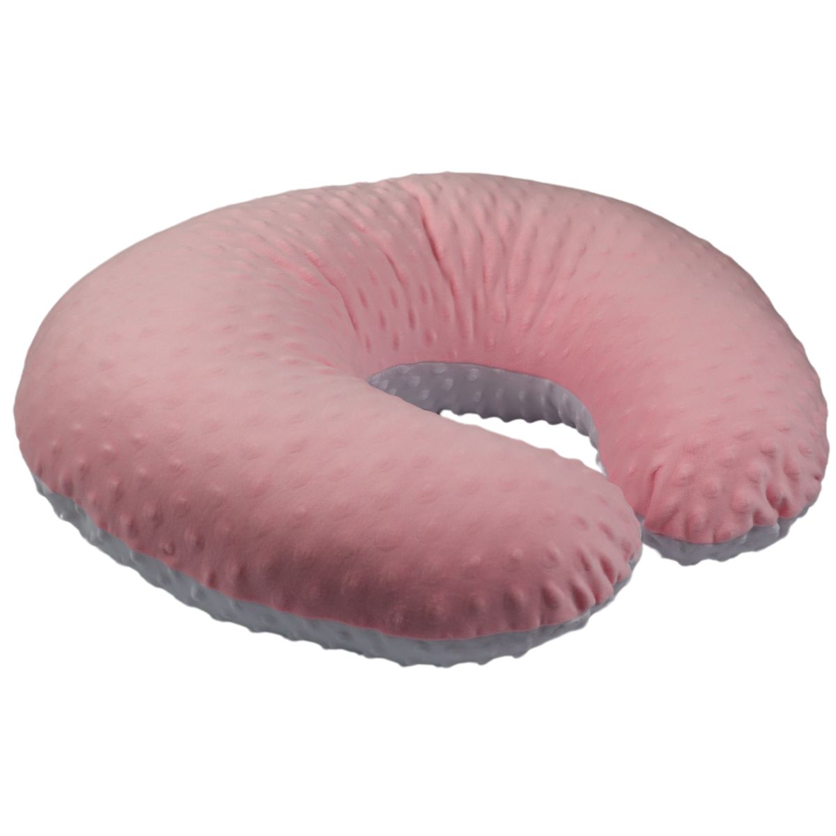 Mãe Baby Almohada de Lactancia para Amamantar Bebe | Cojin Antirreflujo Ultra Comodo Premium| Hecho 100% en México | Tela Muy Suave y Lavable Hipoalergénicas Fresco (Rosa)