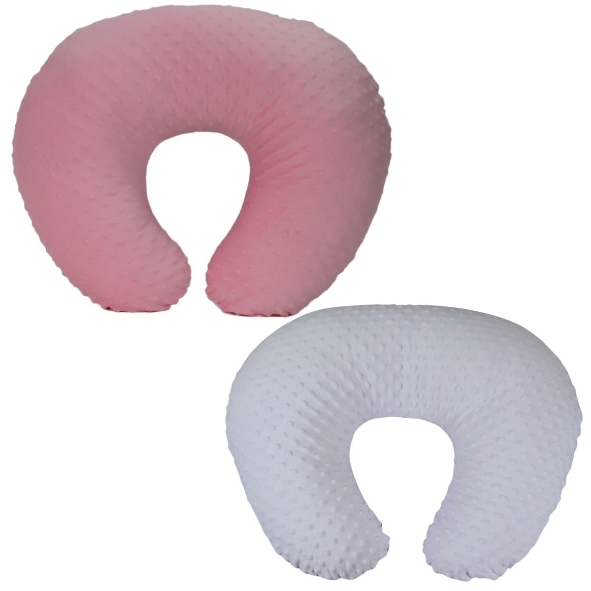 Mãe Baby Almohada de Lactancia para Amamantar Bebe | Cojin Antirreflujo Ultra Comodo Premium| Hecho 100% en México | Tela Muy Suave y Lavable Hipoalergénicas Fresco (Rosa)