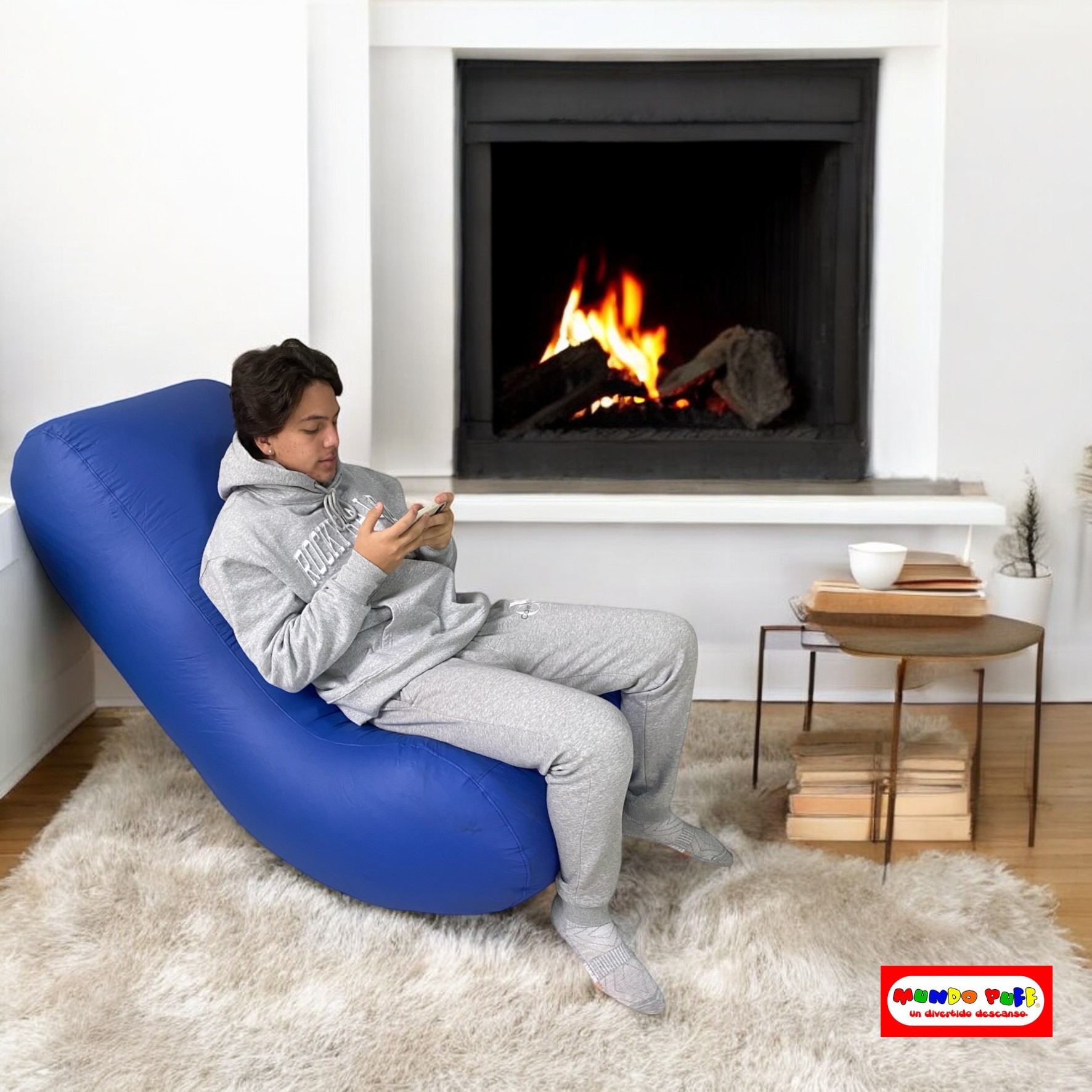 Sillón Puff Frijol Diván marca Mundo Puff .
