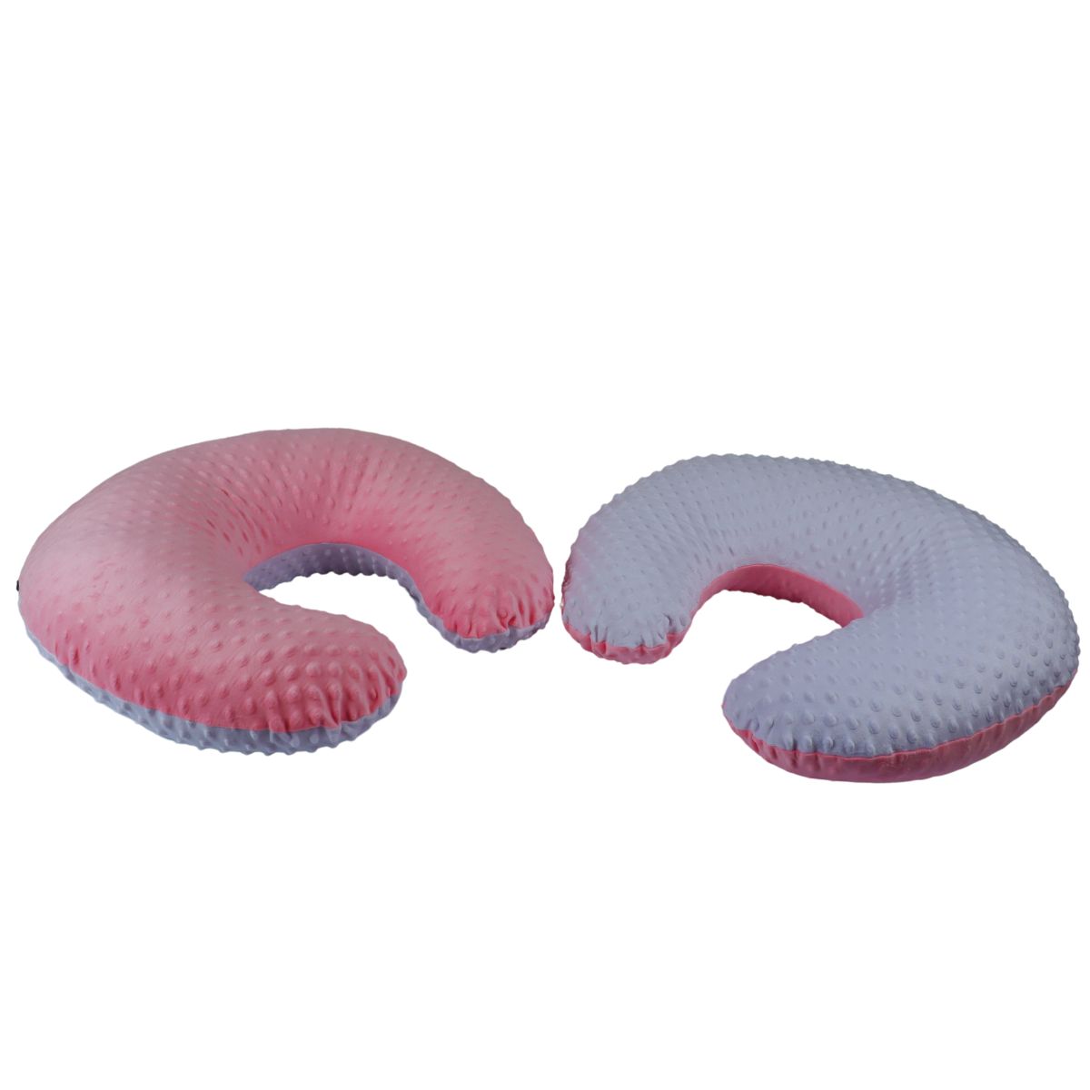 Mãe Baby Almohada de Lactancia para Amamantar Bebe | Cojin Antirreflujo Ultra Comodo Premium| Hecho 100% en México | Tela Muy Suave y Lavable Hipoalergénicas Fresco (Rosa)