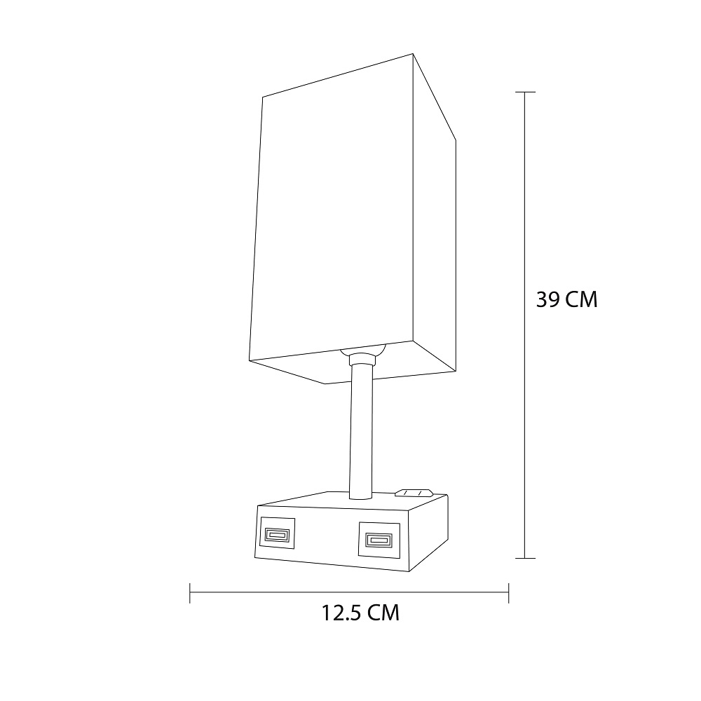 Set de 2 lámparas de mesa Mil Luces