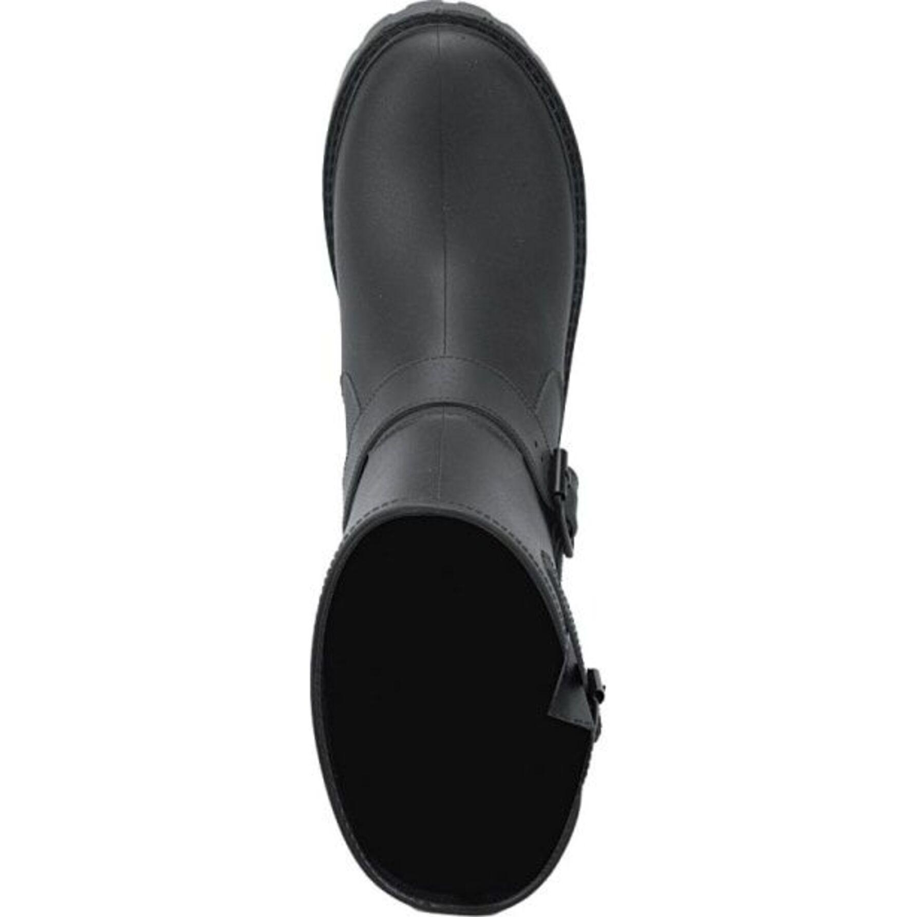 Botas para mujer, para lluvia, con hebillas, color negro, marca PBPS 1140384