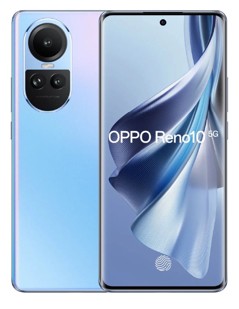 Celular Oppo Reno 10 5G 256GB/8GB Ram Azul