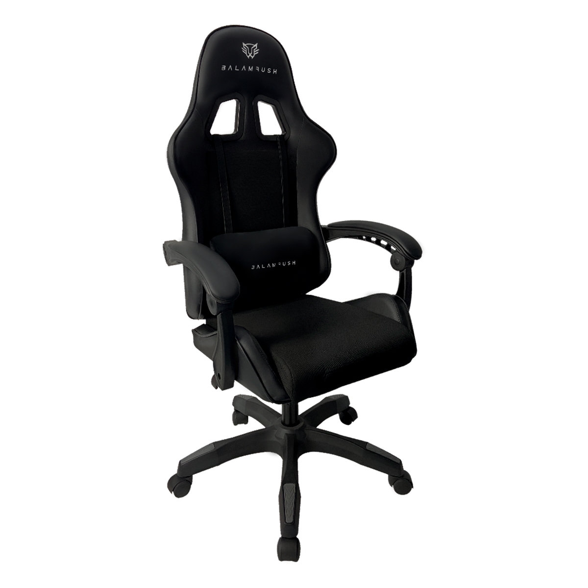 Balam Rush Silla Gamer Power Rush V2, hasta 120kg, Negro