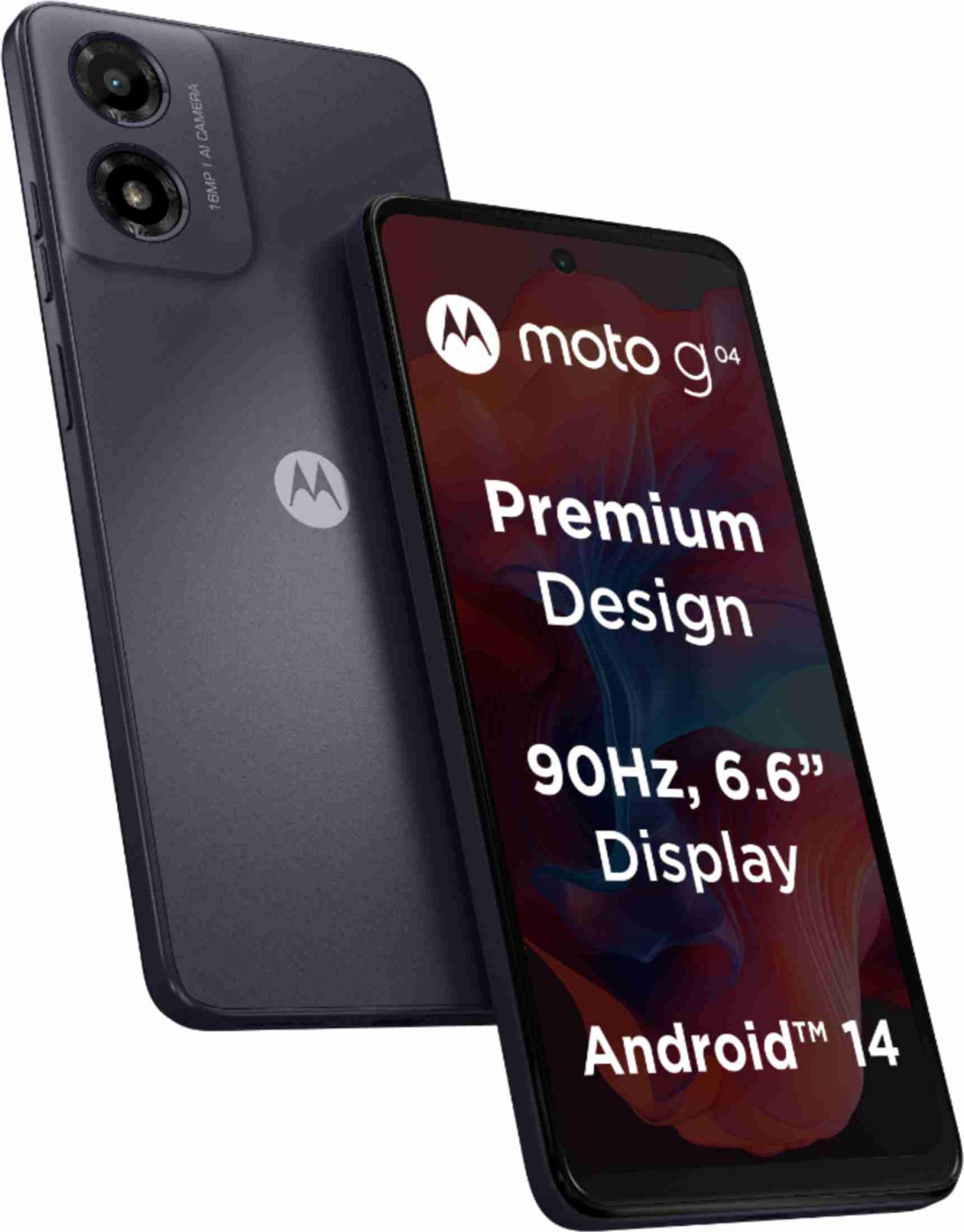 Celular Motorola Moto G04 128GB 4GB Ram NEGRO
