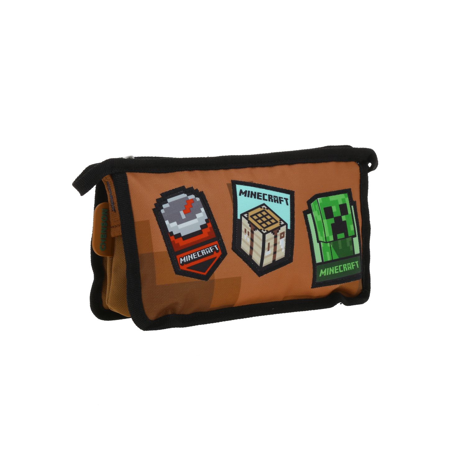 Lapicera Estuche Escolar Chenson Minecraft Pexel MC66286-B