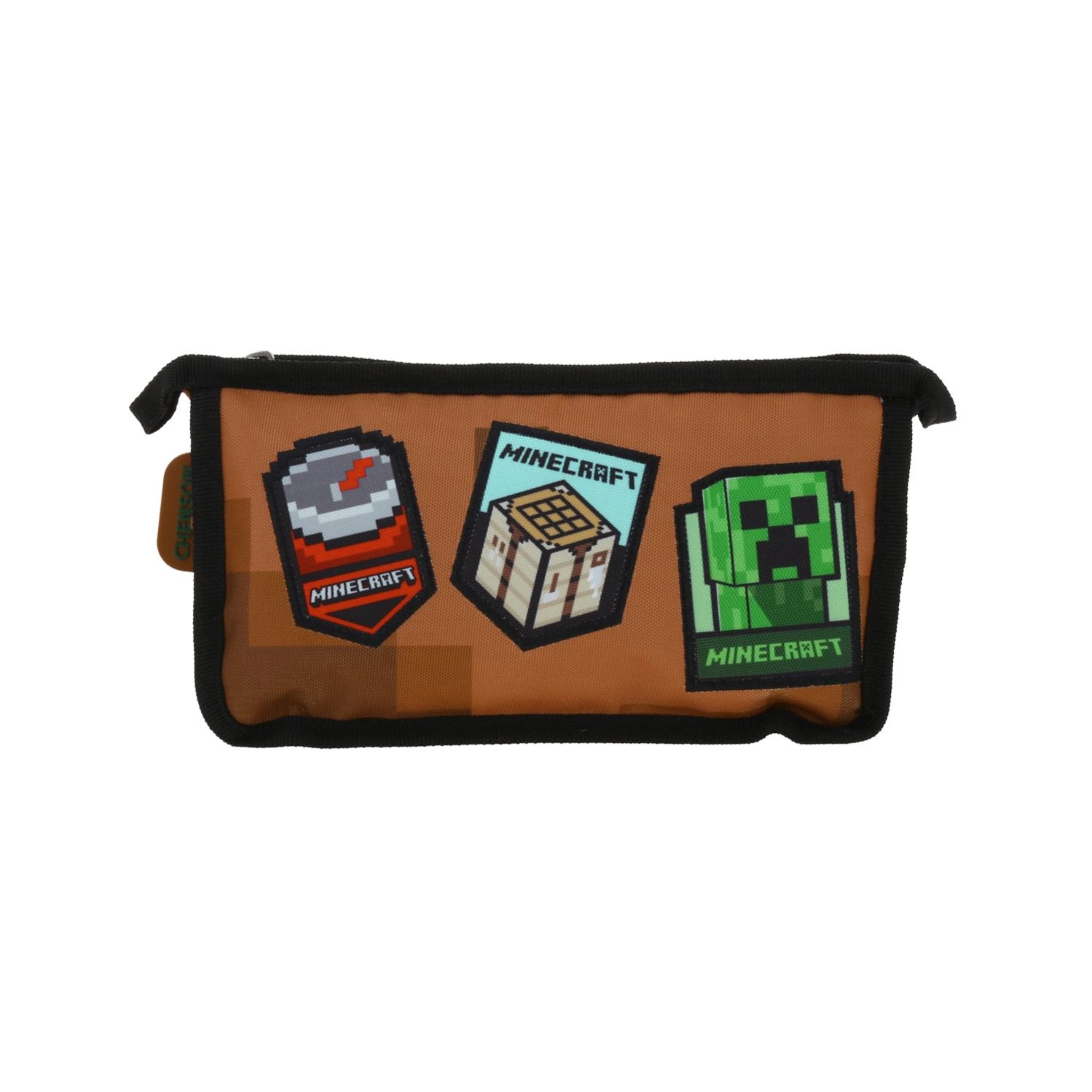 Lapicera Estuche Escolar Chenson Minecraft Pexel MC66286-B