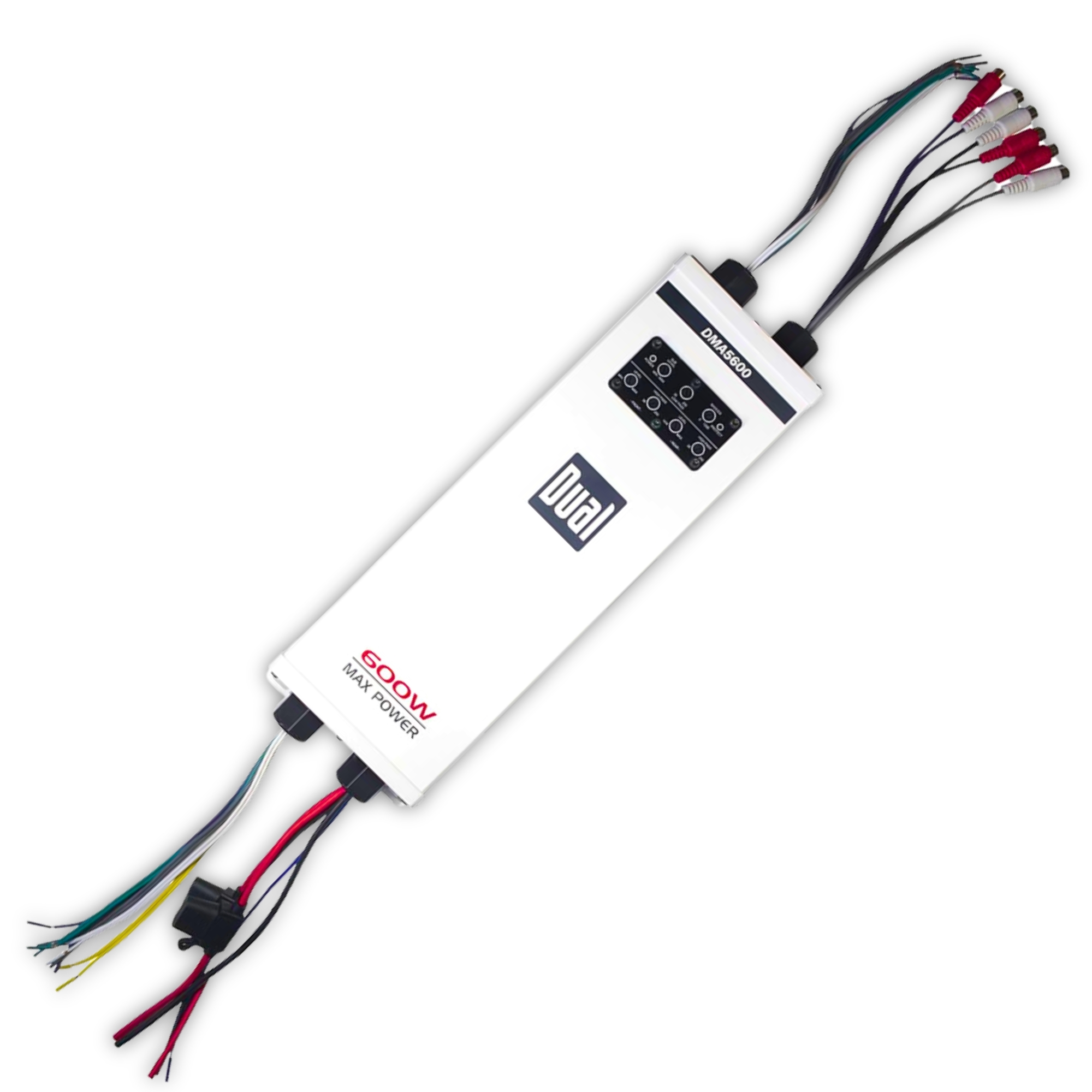 Amplificador Marino 5 Canales Dual DMA5600 Clase D IP67 600W