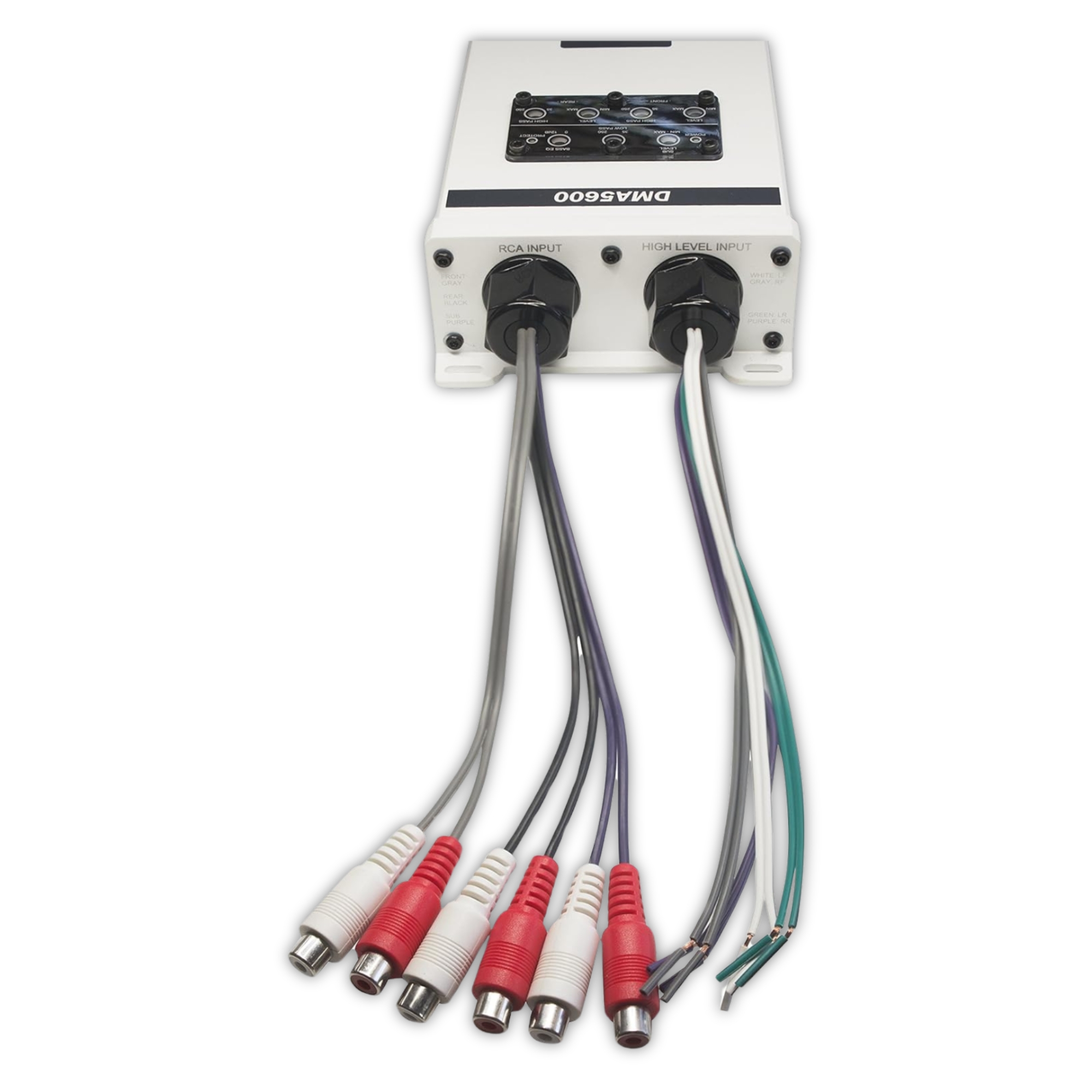 Amplificador Marino 5 Canales Dual DMA5600 Clase D IP67 600W