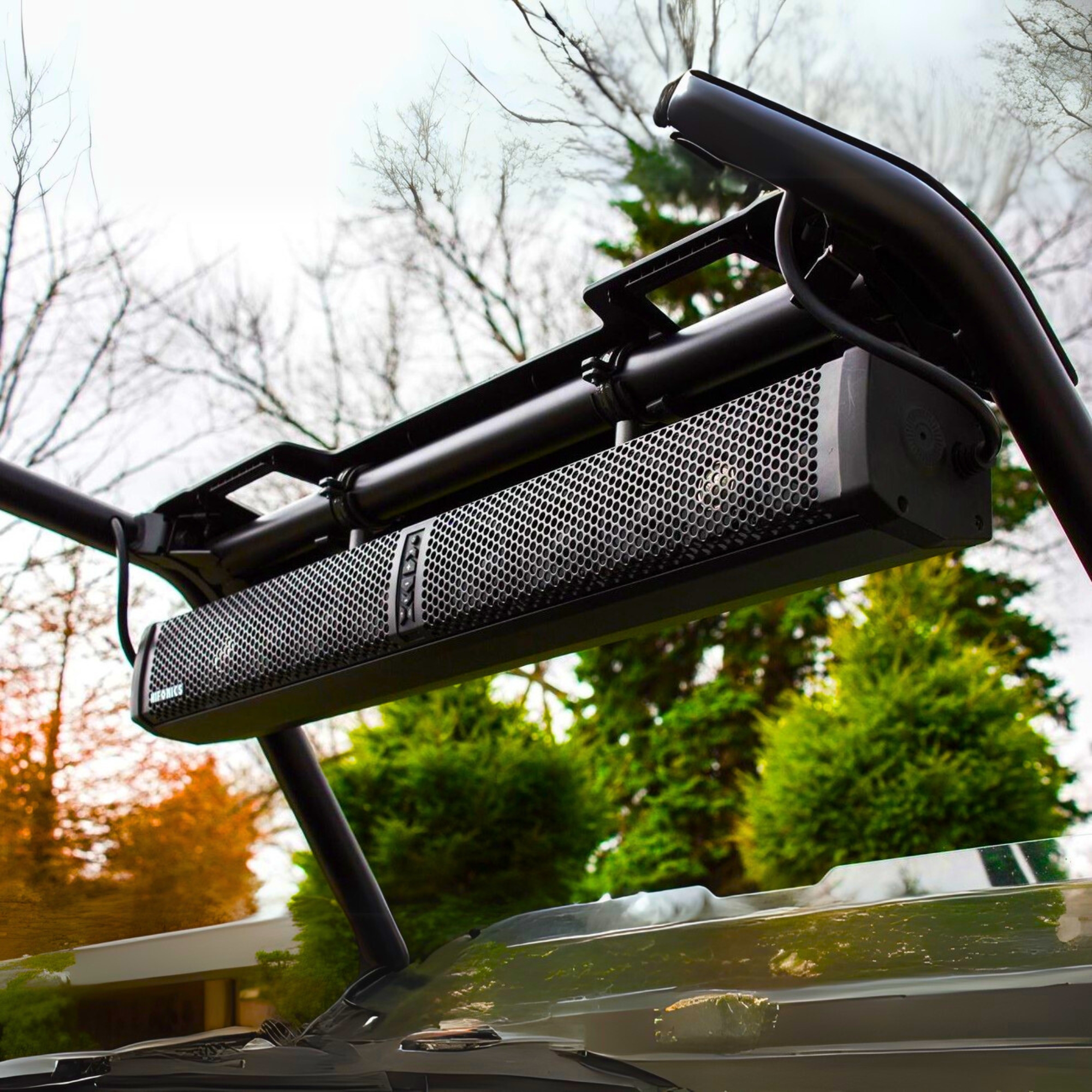 Barra Sonido Marina Hifonics TPS10 200W 10 Bocinas LED UTV