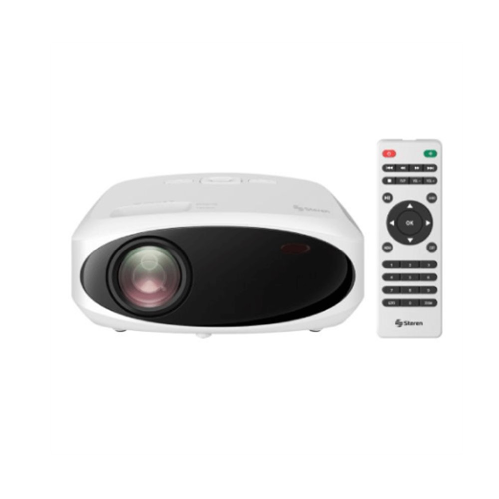 Videoproyector Steren Pro-400 Multimedia Pórtatil 9000 Lúmenes 