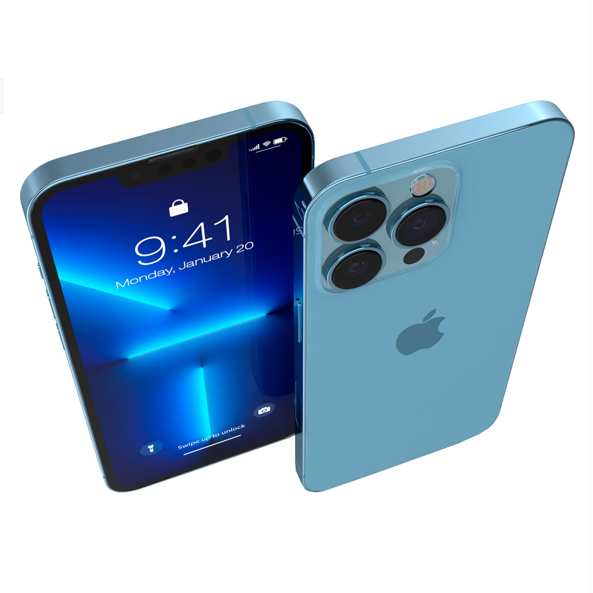 Apple iPhone 13 Pro 128 Gb Azul Reacondicionado Tipo A