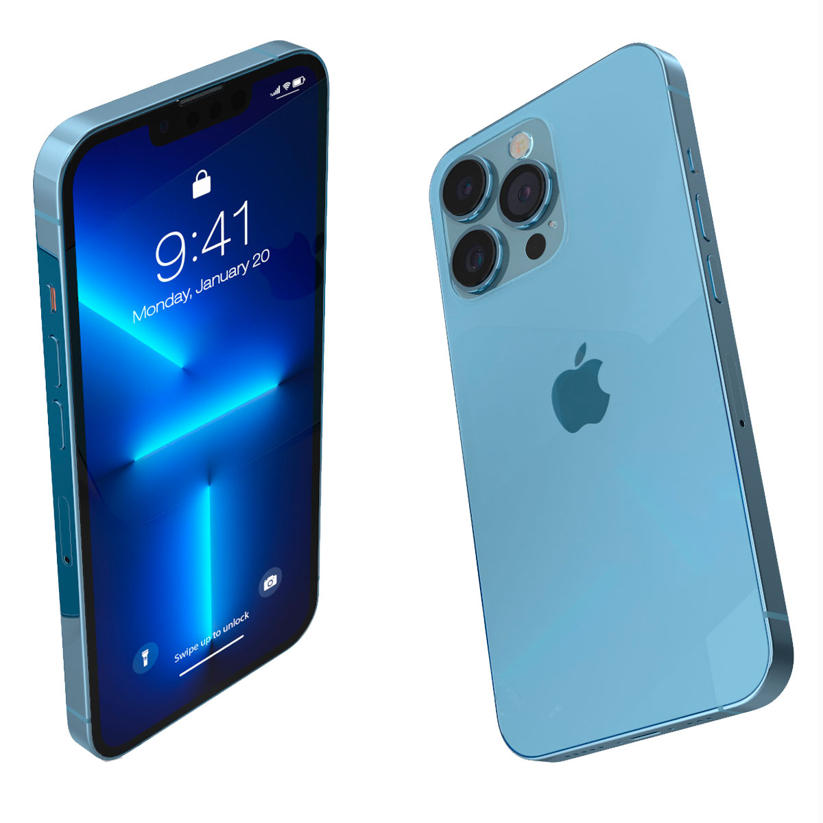 Apple iPhone 13 Pro 128 Gb Azul Reacondicionado Tipo A