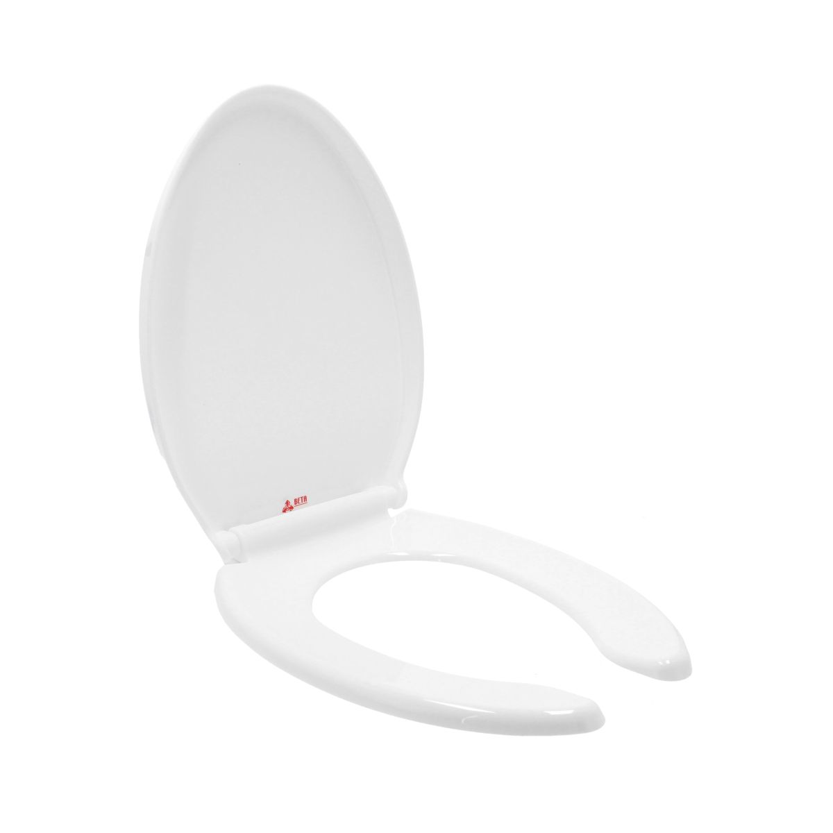 Asiento alargado blanco de cierre lento Plásticos Beta