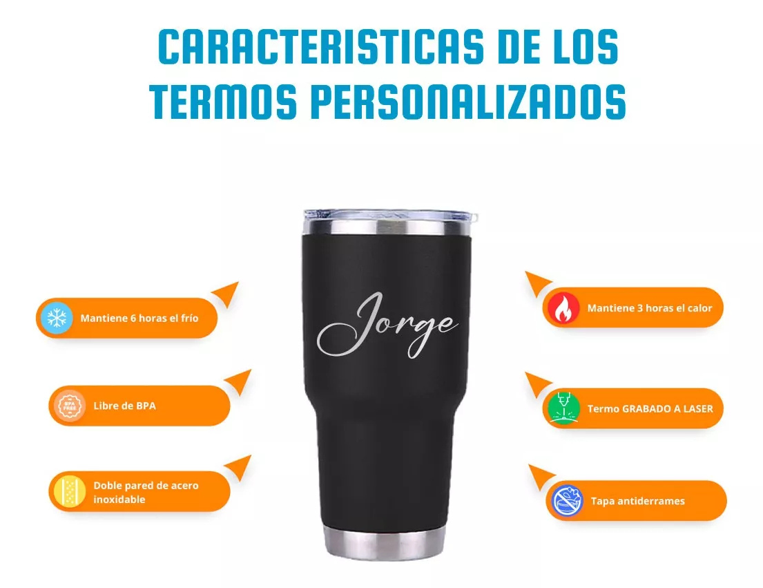 Termo 30 Oz Ravens Cuervos Baltimore Nfl Grabado