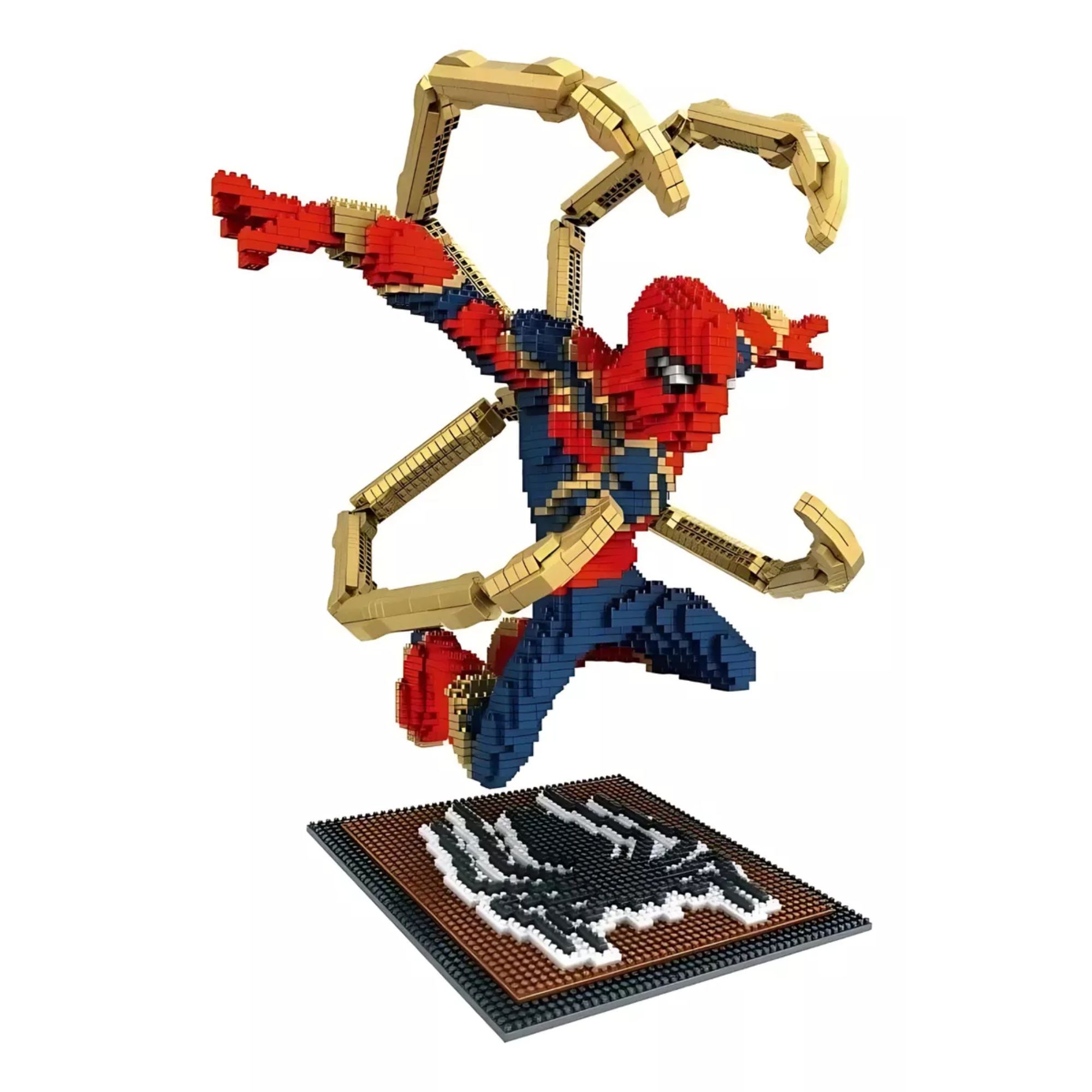 Iron Spider Mini Bloques Armables Avengers Spider-man Marvel Rompecabezas 3d Spider Man armable