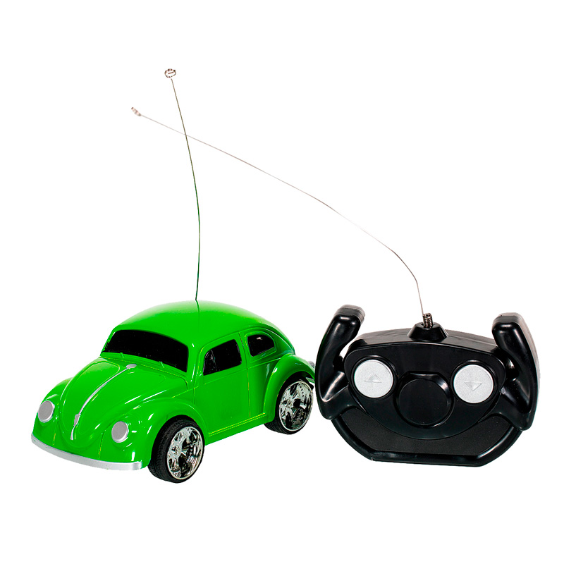 Carro Juguete Escala  set 2 carritos vocho con Control Remoto