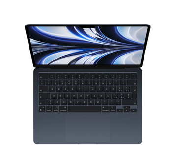 Laptop Apple MacBook Air: Procesador Apple M2, Memoria de 16GB, SSD de 1TB, Pantalla de 13.6" LED 