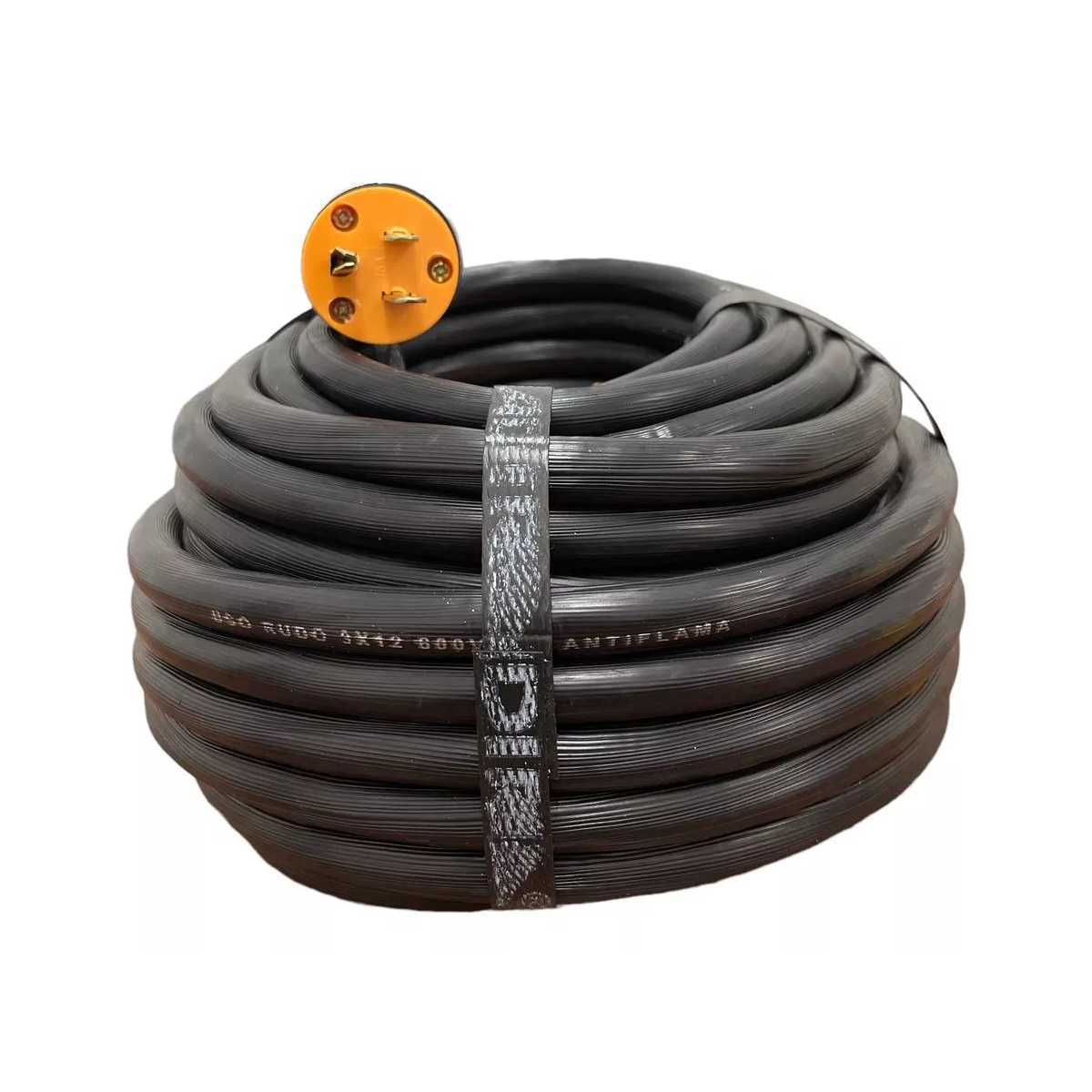 Extension Cable Uso Rudo 20 Metros Calibre 12 Reforzada 3x12