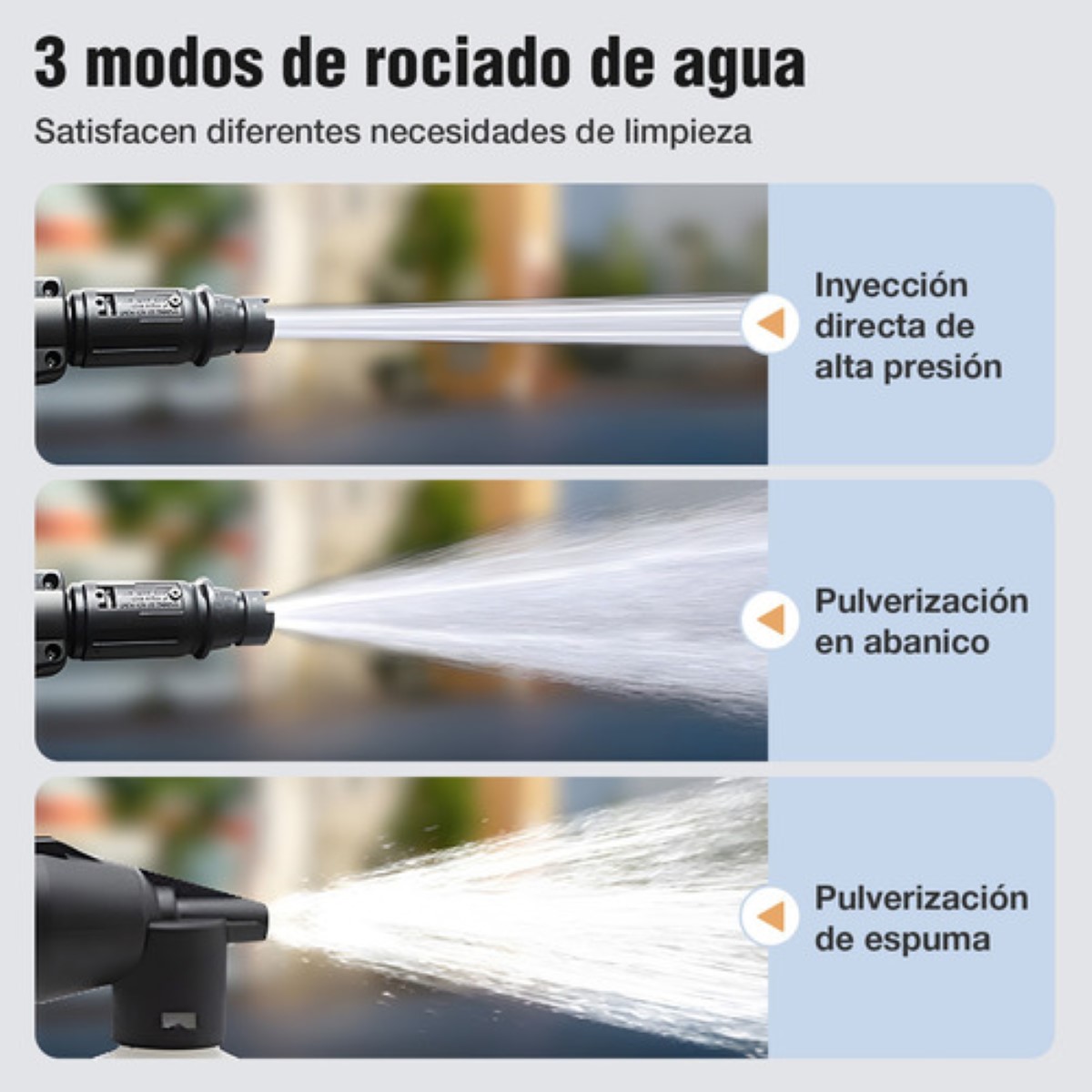 Hidrolavadora Hemaso 110v Lavadora De Autos Portátil 3000w naranja