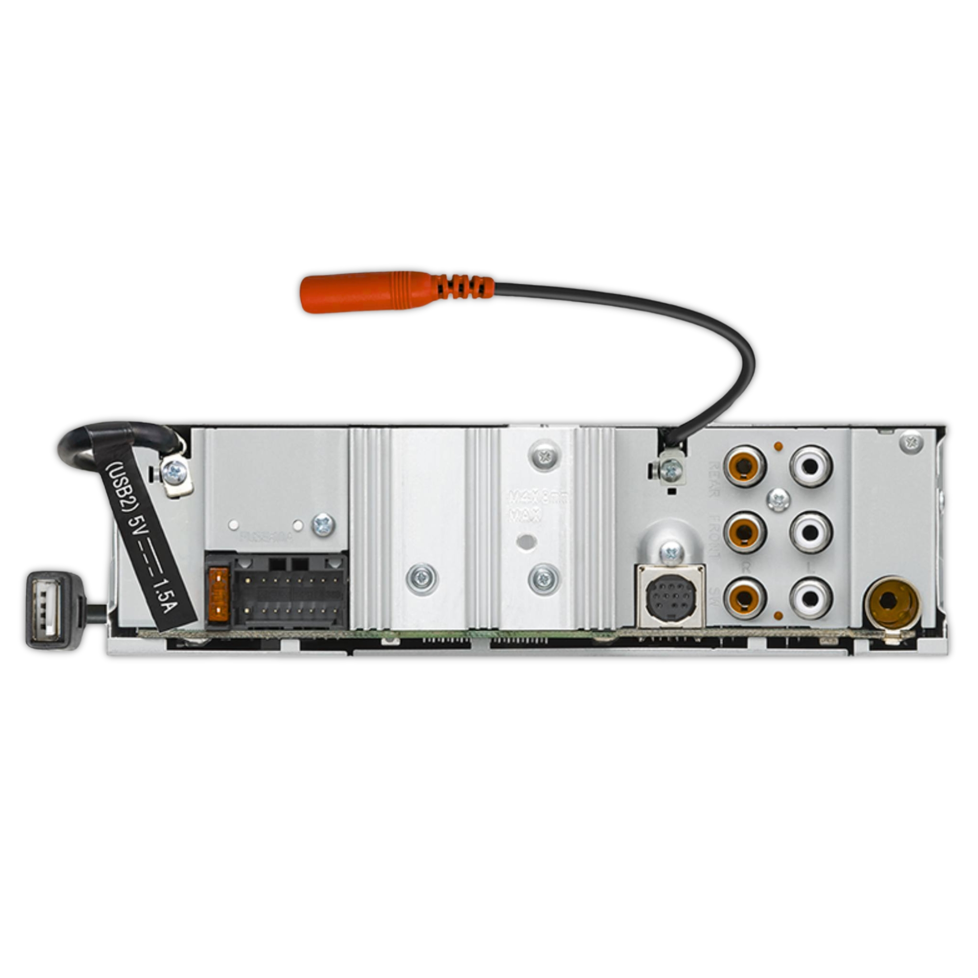 Autoestéreo Kenwood KMM-BT728HD Bluetooth 4 Volts Hd 3 RCAS