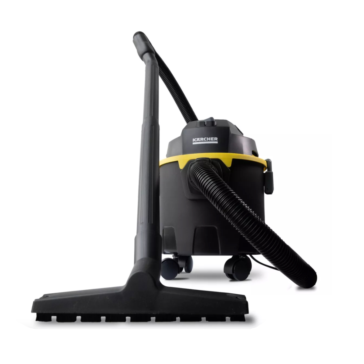 Aspiradora para solidos y líquidos negra 10Lt  KARCHER WDL 1​
