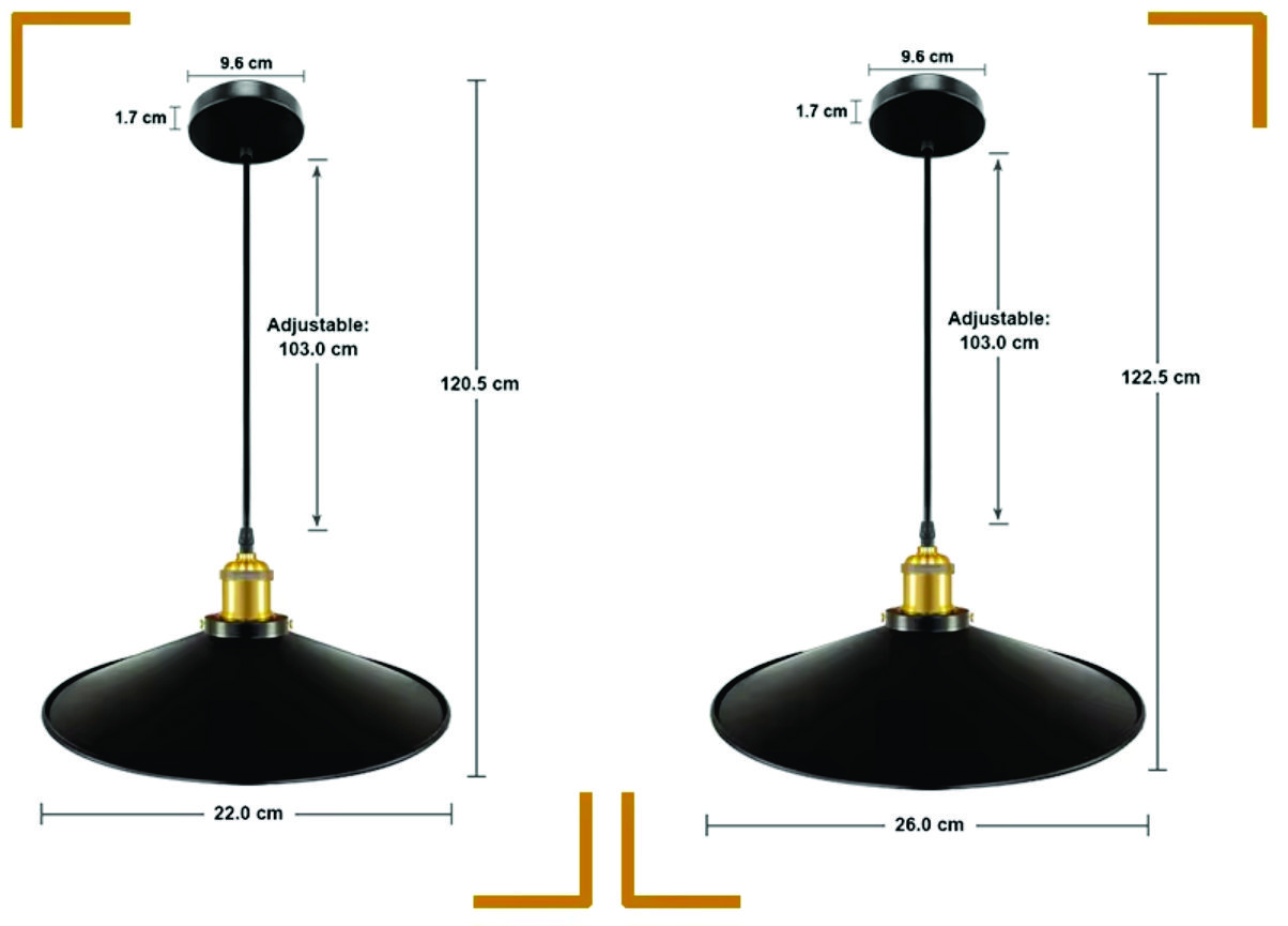 Lámpara Colgante Vintage Industrial Metal Candelabro