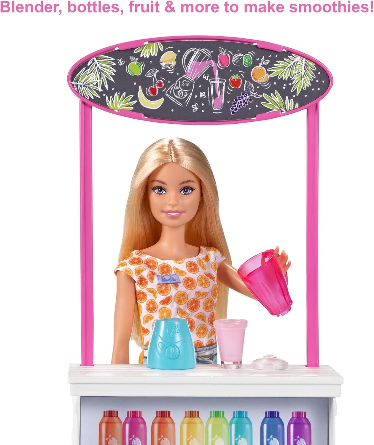 Barbie Set De Jugos Tropicales Muñeca