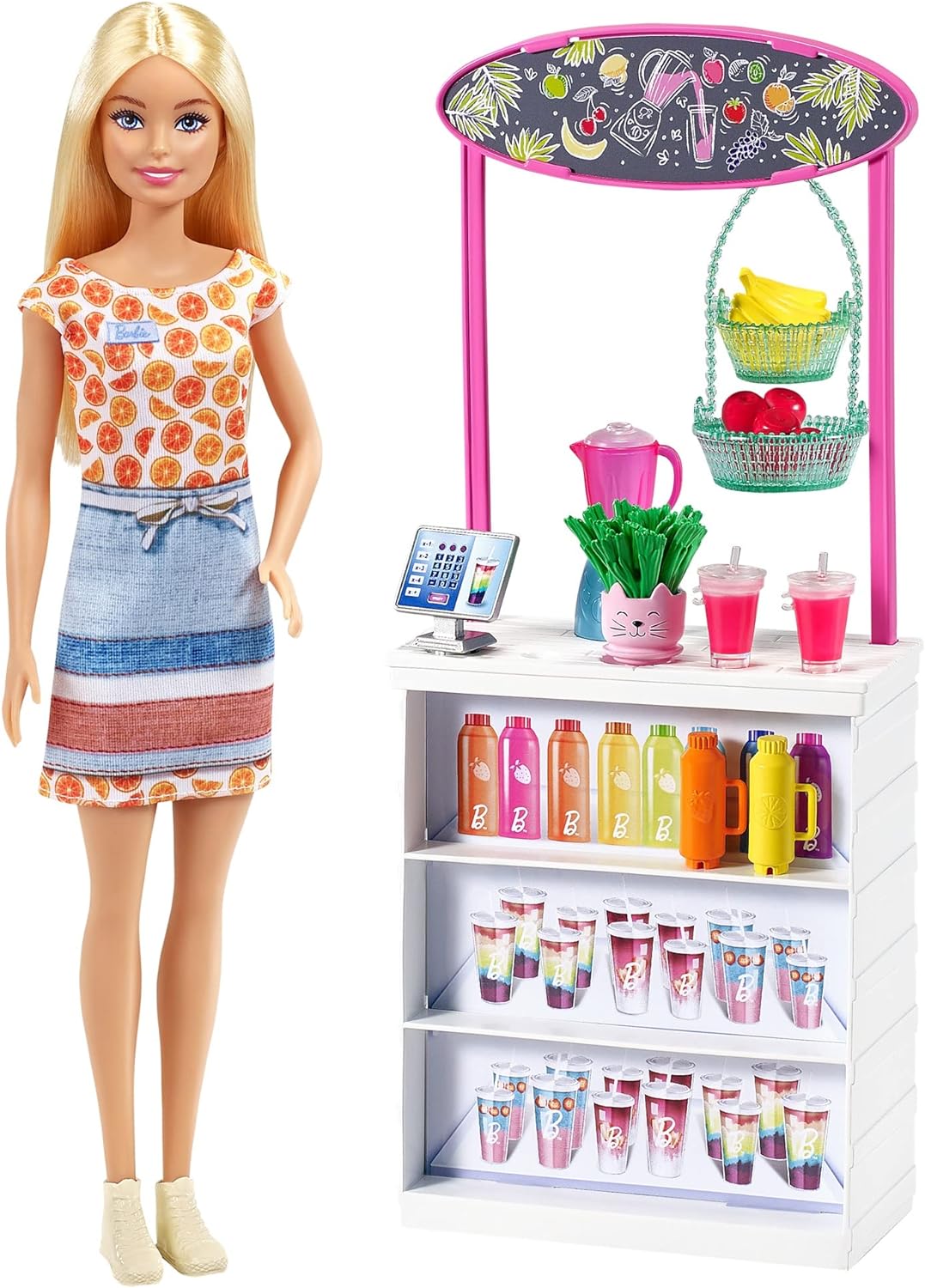 Barbie Set De Jugos Tropicales Muñeca