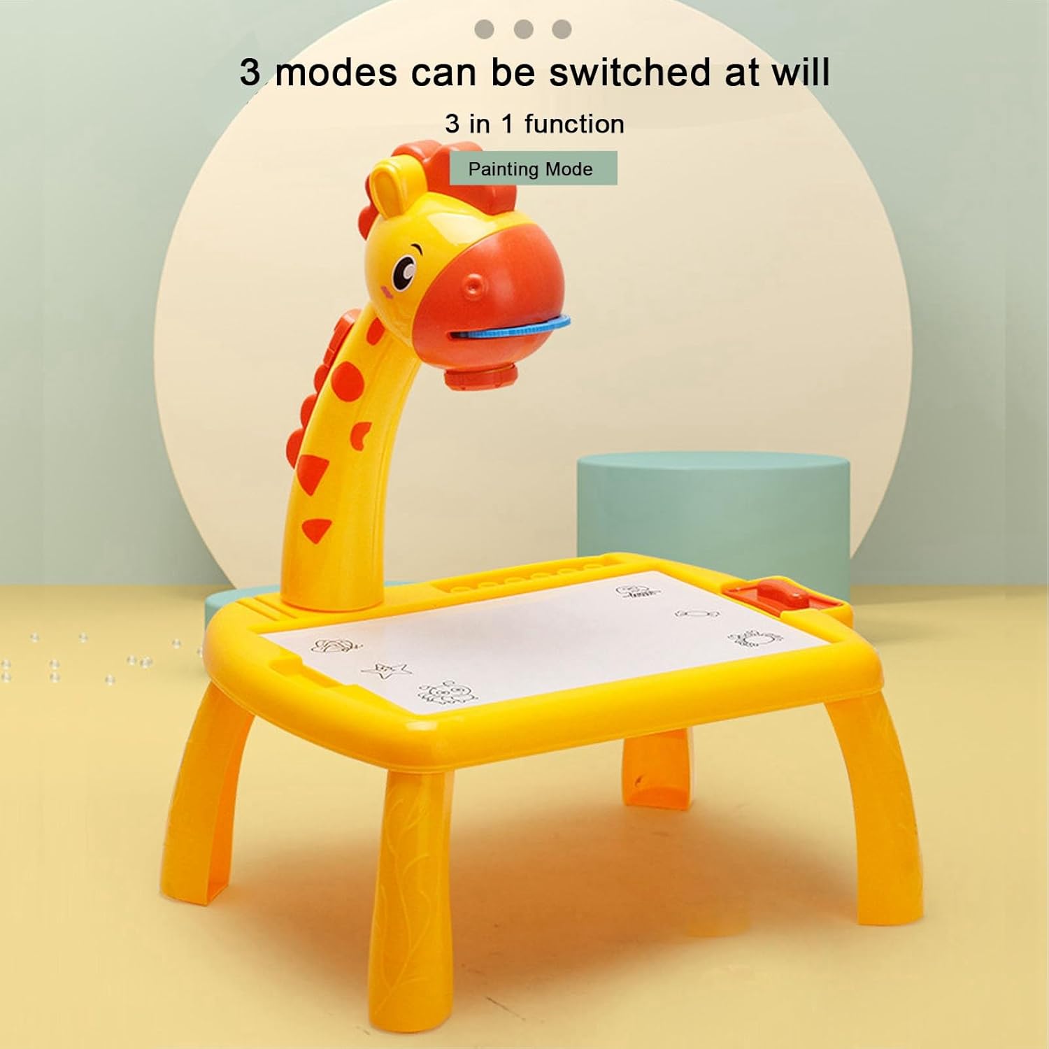 Mesa de Proyector de Dibujo para Niños, Escritorio de Dibujo con Proyecto