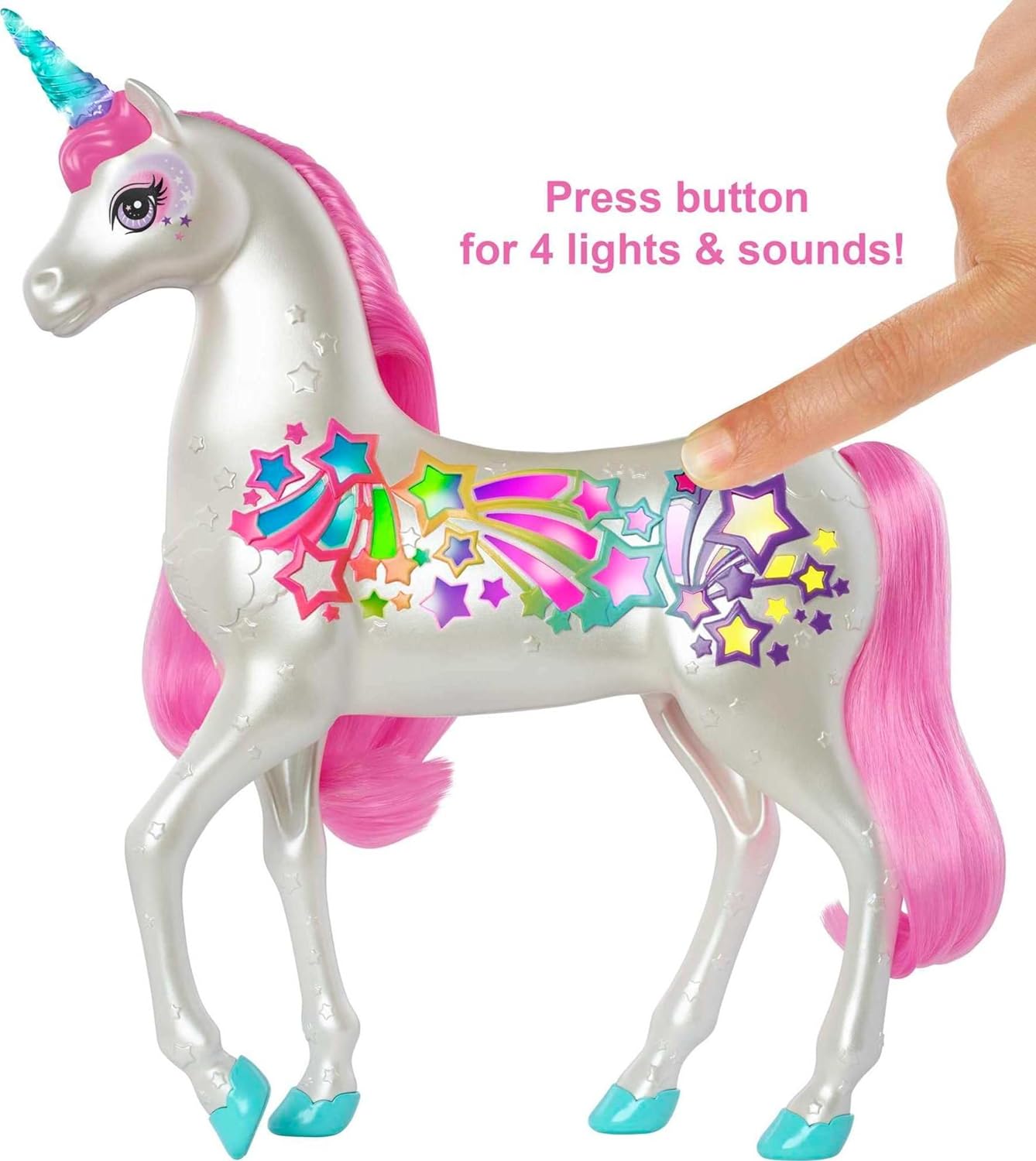BARBIE DREAMTOPIA UNICORNIO BRILLANTE