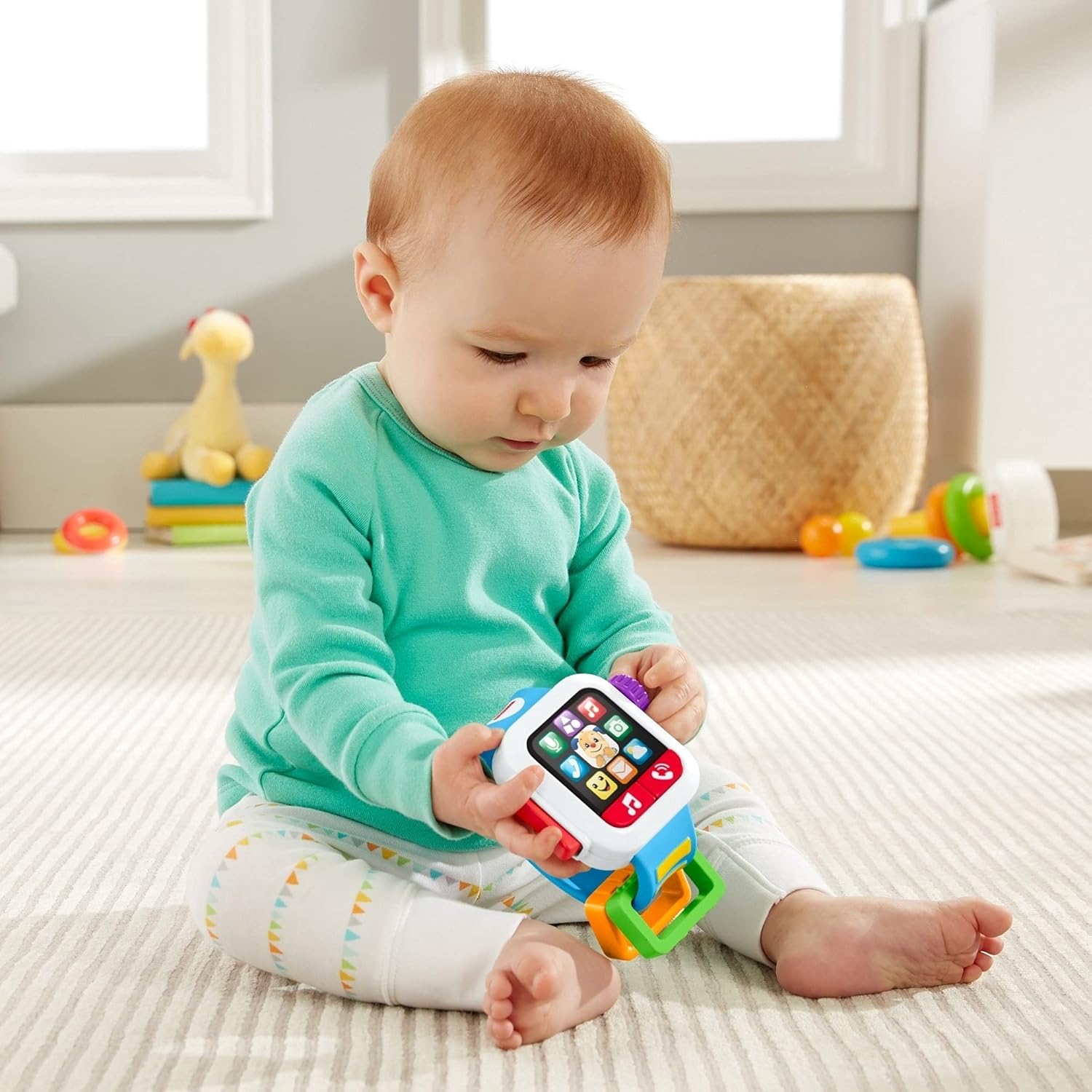  Fisher-Price Ríe y Aprende, Mi Primer Smartwatch