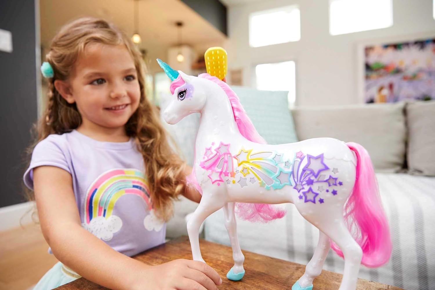 BARBIE DREAMTOPIA UNICORNIO BRILLANTE