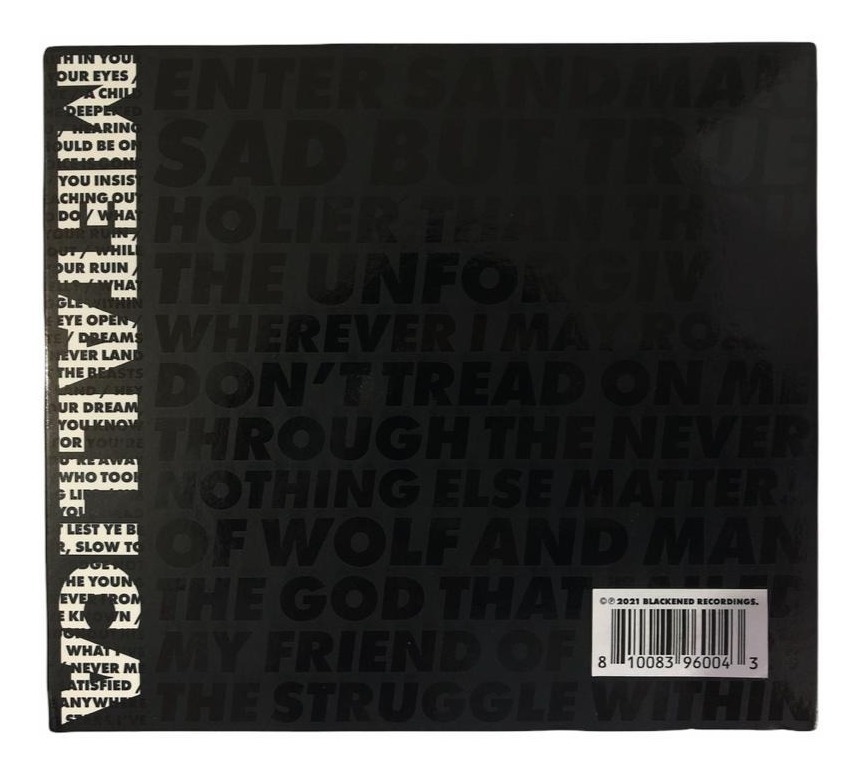 Metallica - The Metallica Blacklist - Varios Artistas - 4 Cd.