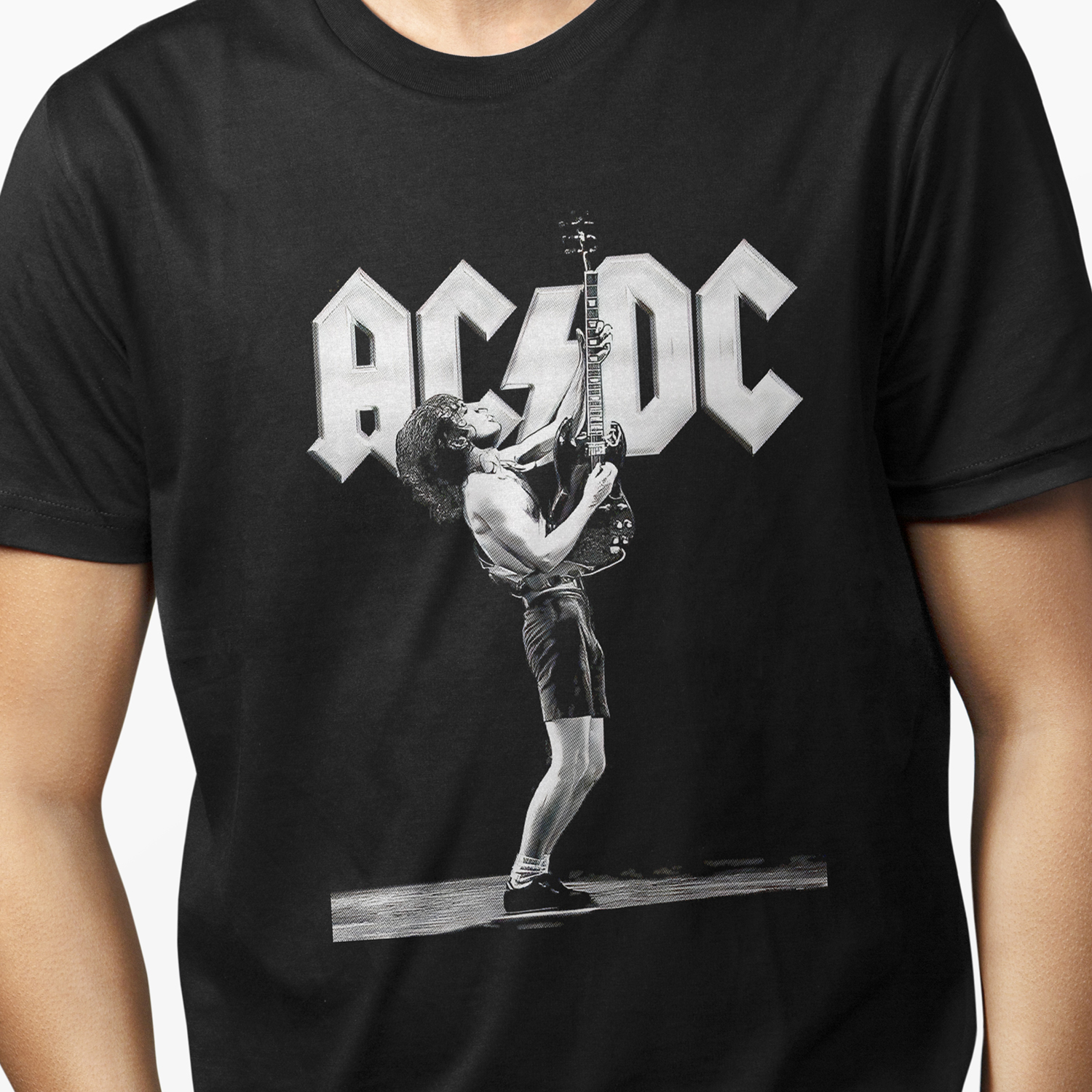 Playera Rock Legend ACDC para hombre casual XOLO