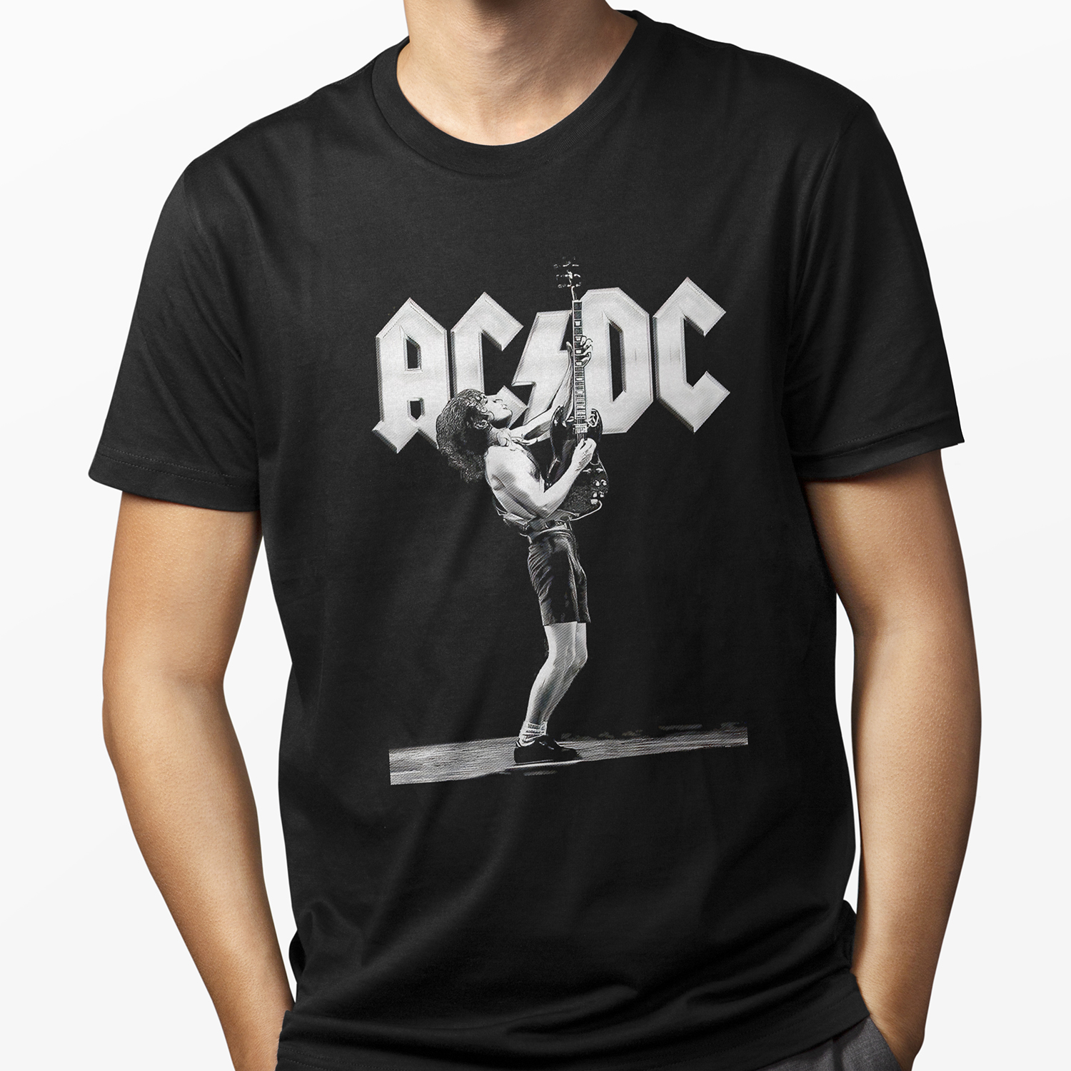 Playera Rock Legend ACDC para hombre casual XOLO