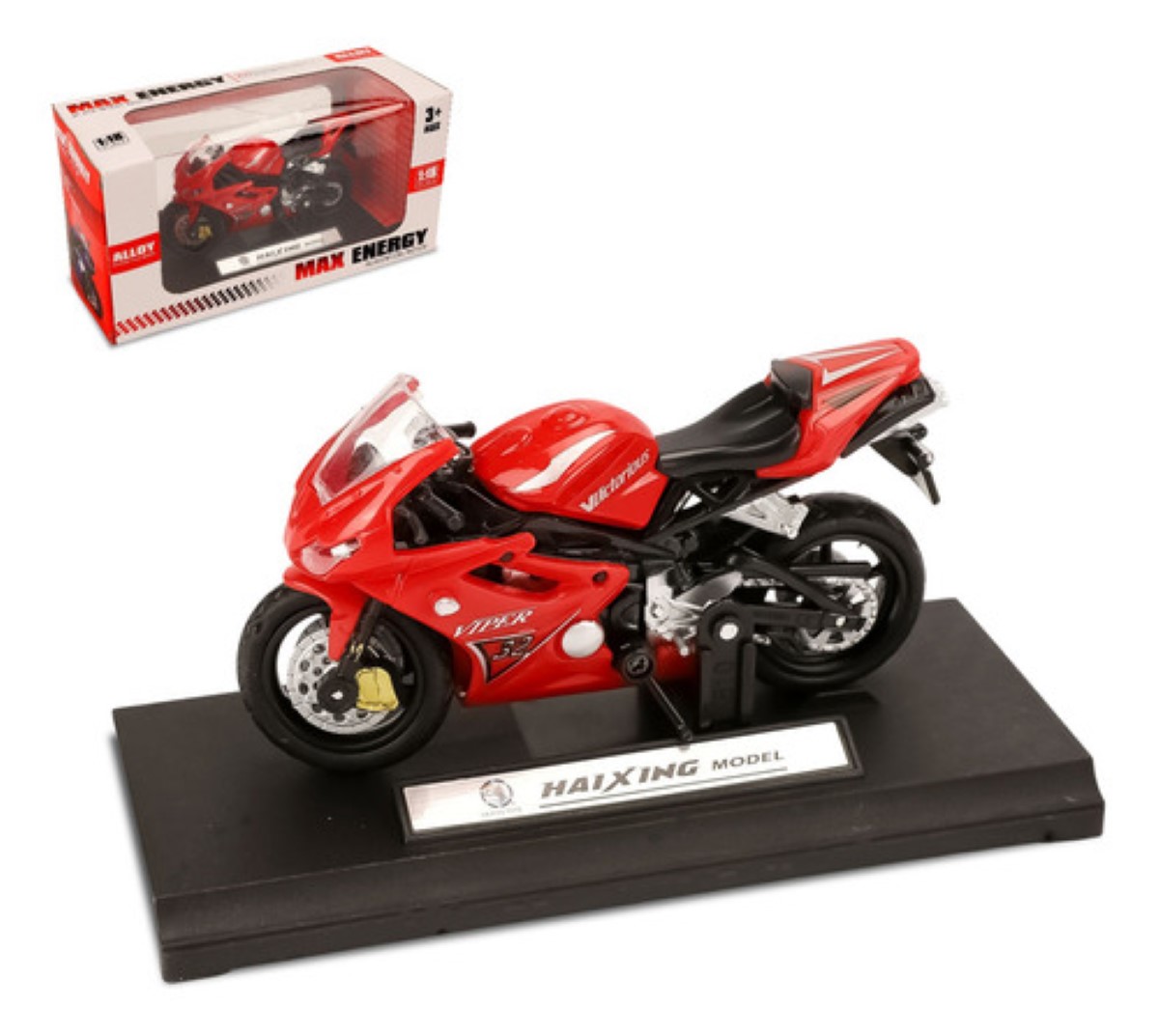 Niño Alear Motocicleta Juguete Carros Más 3 Años Escala 1:18 Ducati1098s Rojo