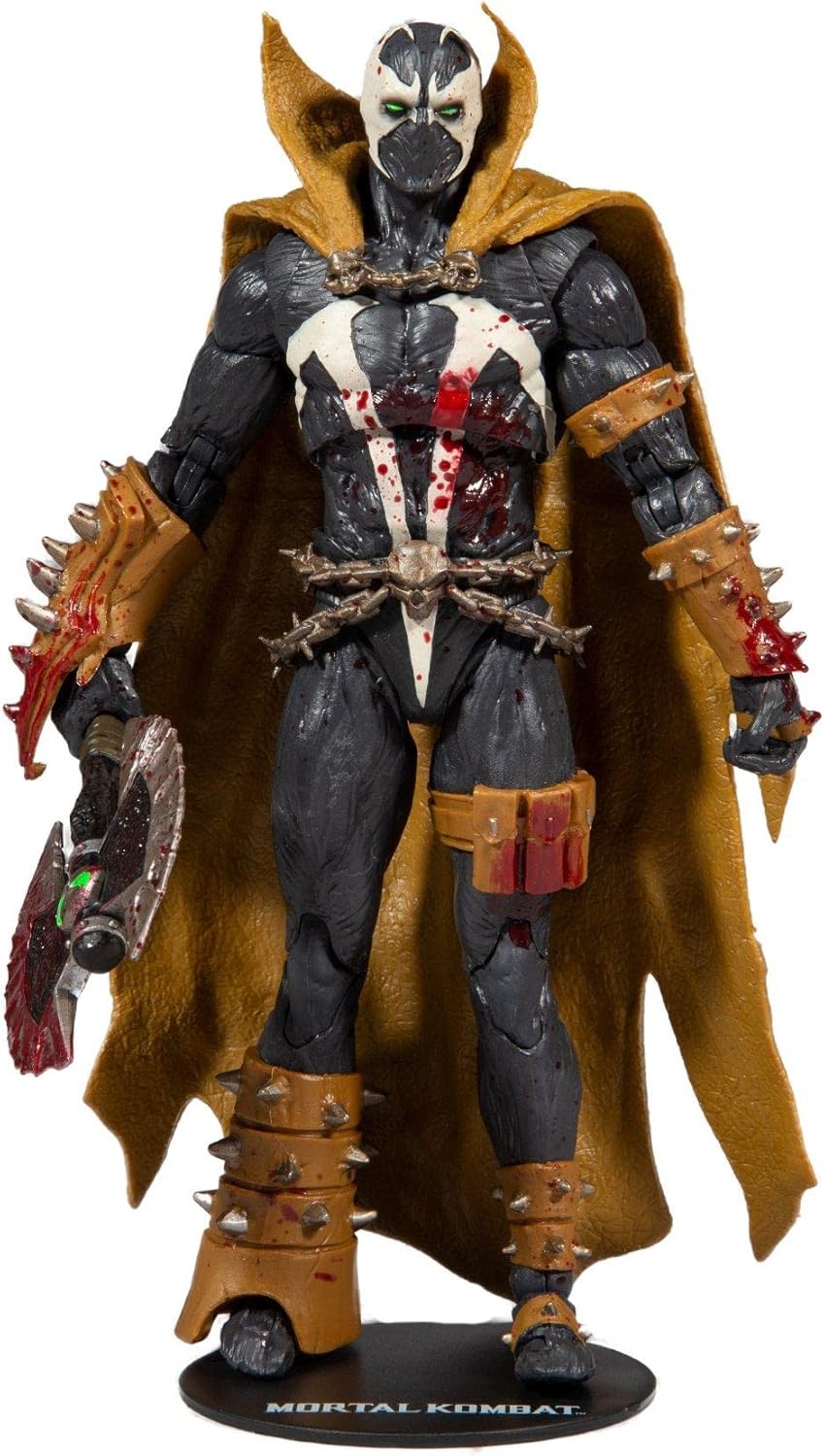 McFarlane Spawn Mortal Kombat Bloody Classic Figura de acción 7 Pulgadas con Accesorios 