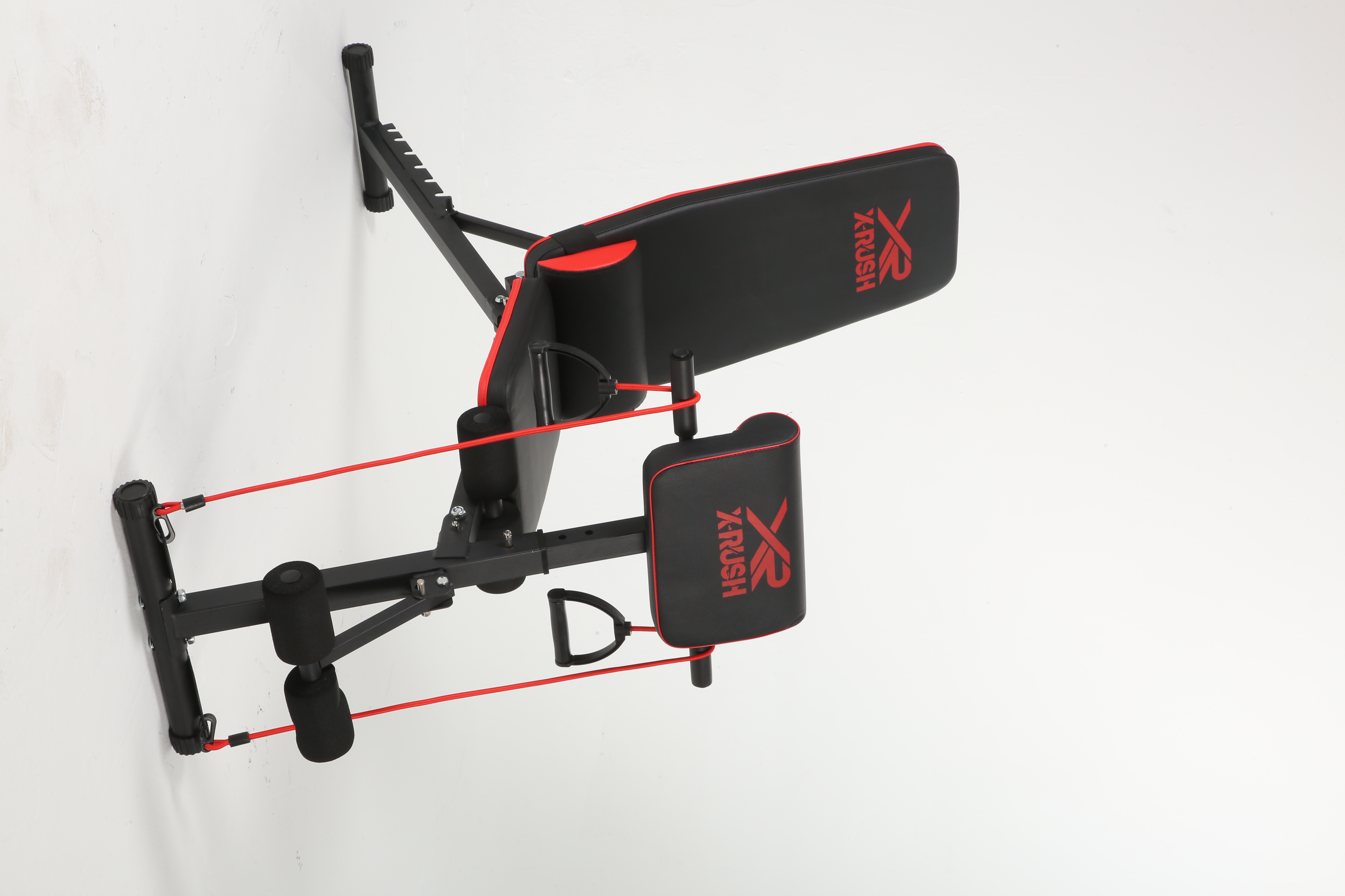 Banco para abdominales ajustable equipada X-RUSH