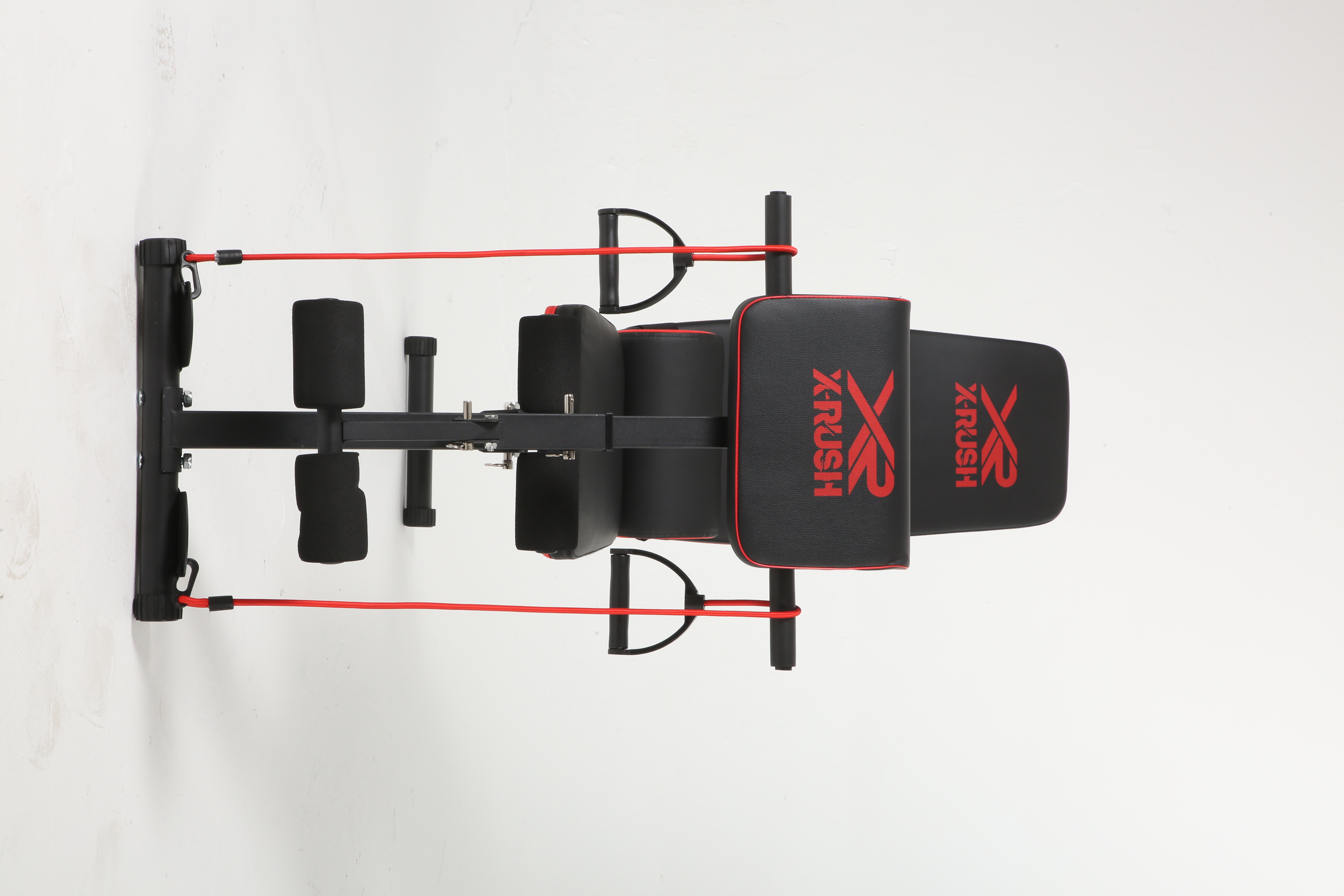 Banco para abdominales ajustable equipada X-RUSH