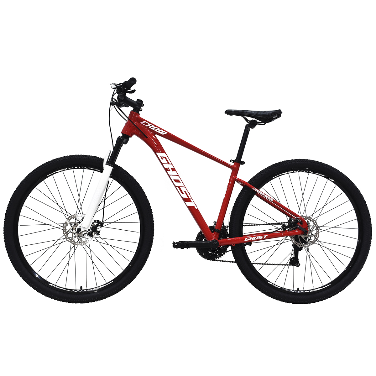 Bicicleta Ghost Crow Rodada 29 Rojo De Montaña