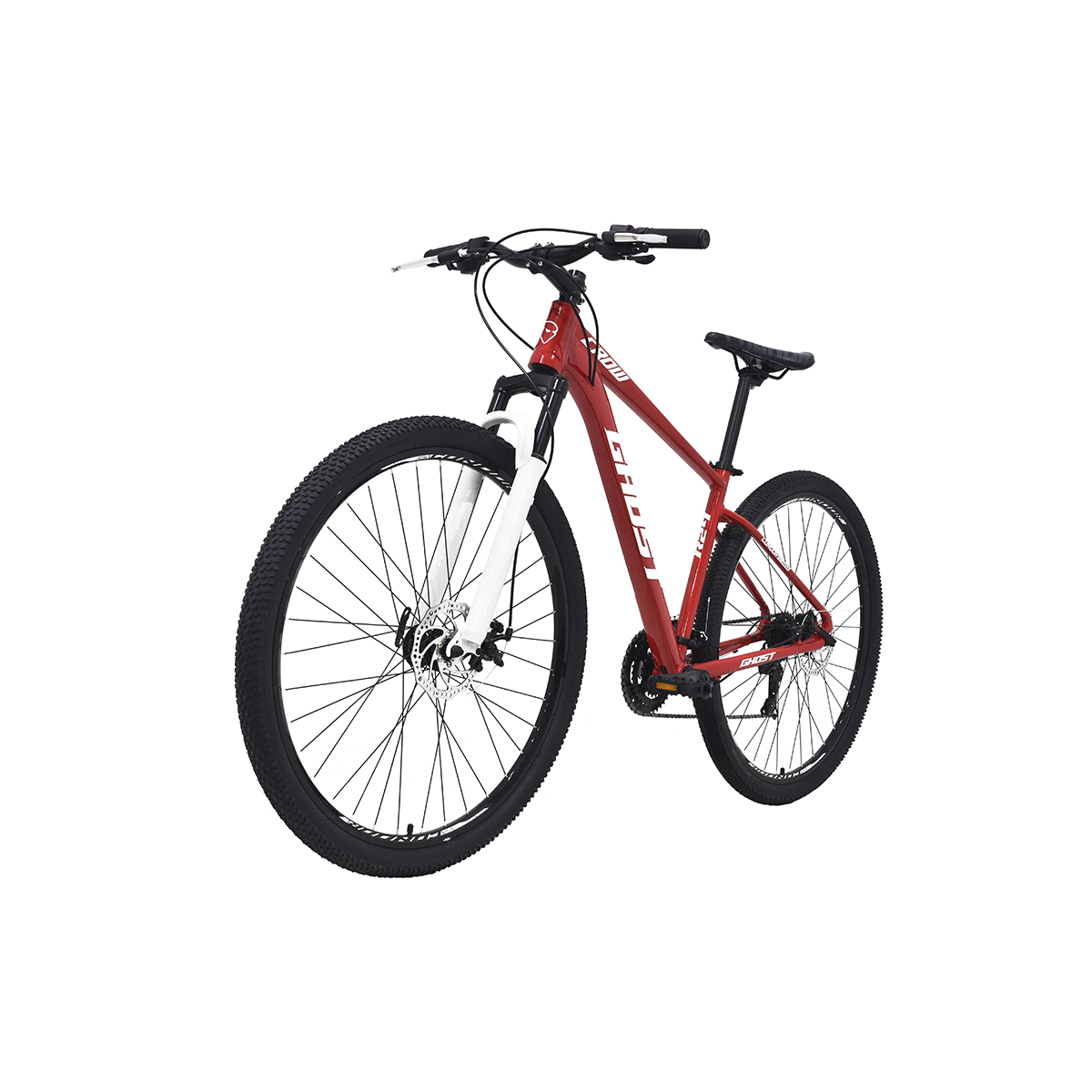 Bicicleta Ghost Crow Rodada 29 Rojo De Montaña