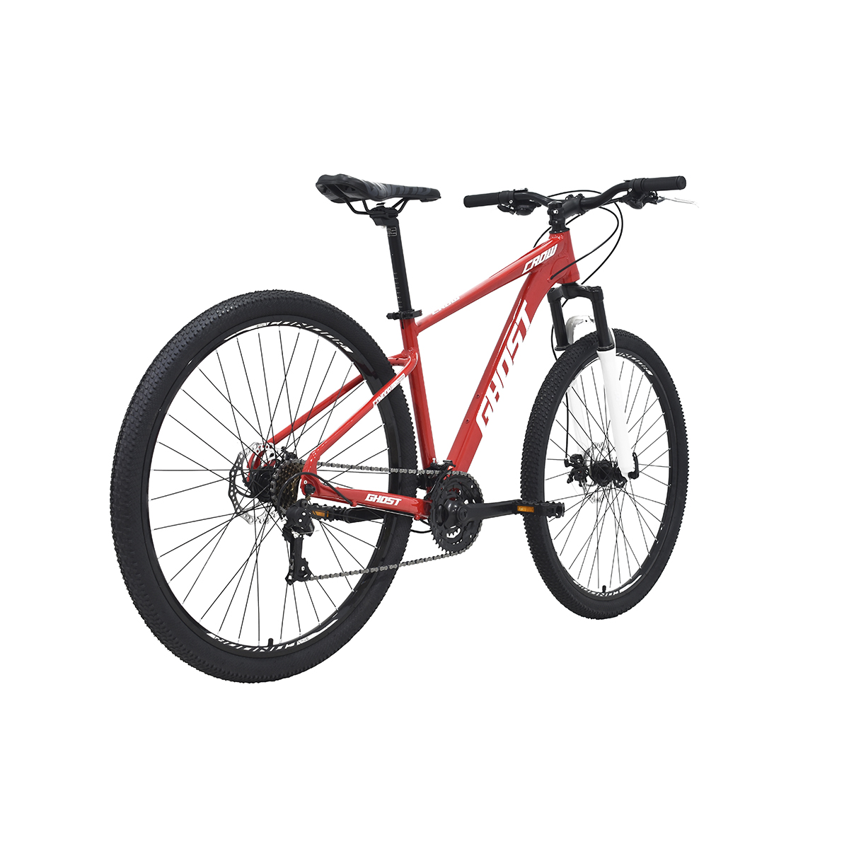 Bicicleta Ghost Crow Rodada 29 Rojo De Montaña