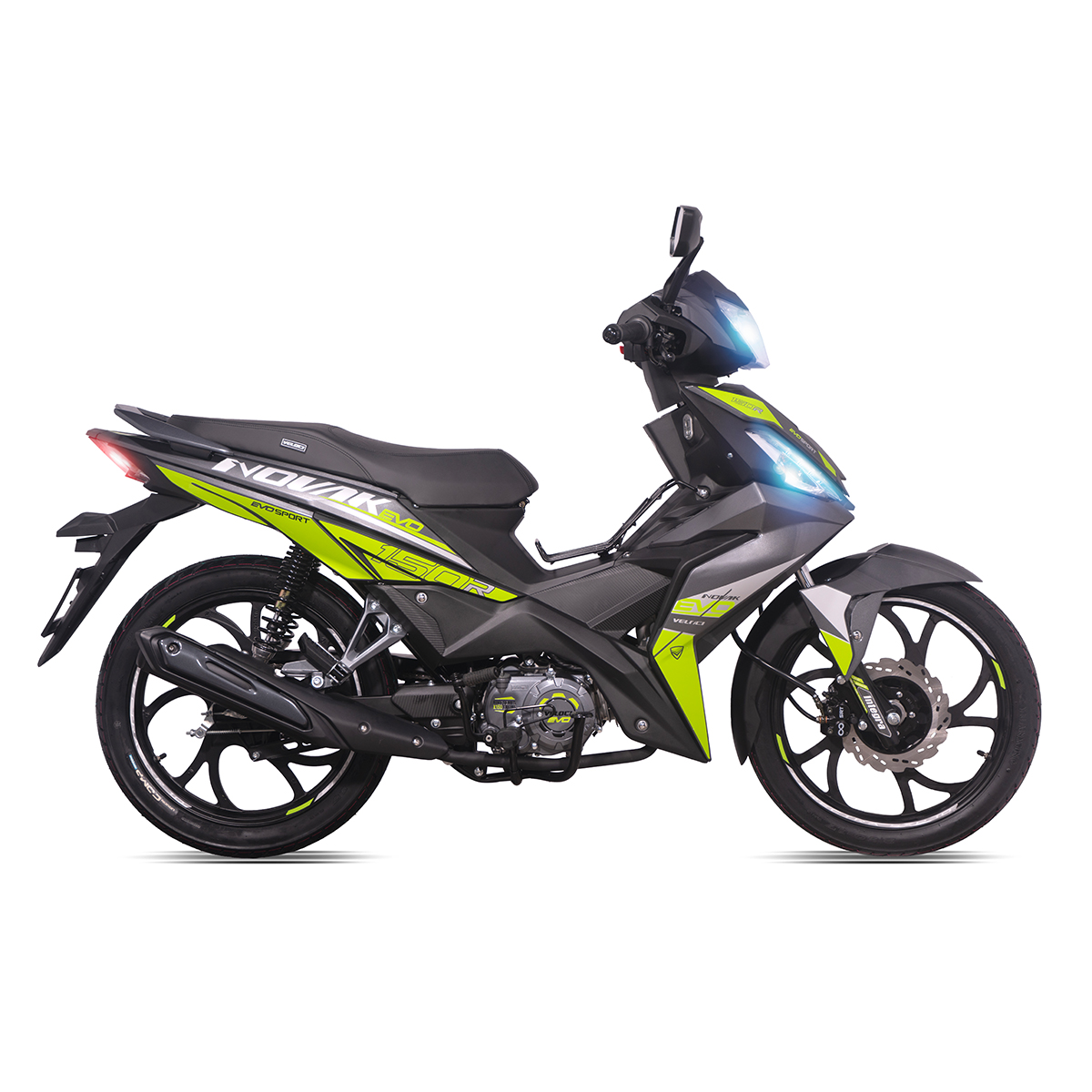Motocicleta Veloci Novak EVO  Sport 150 CC Verde 2025