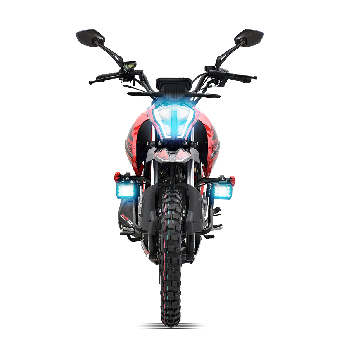 Motocicleta Veloci Snake GT Trail Edition 250 CC Rojo 2025