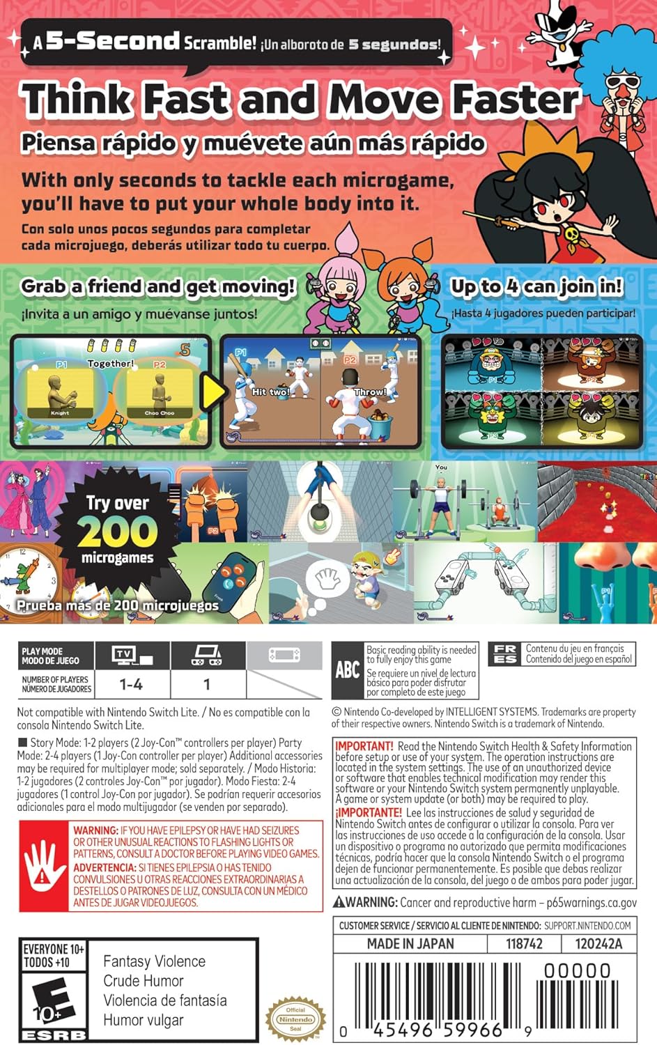 WarioWare: Move It! para Nintendo Switch