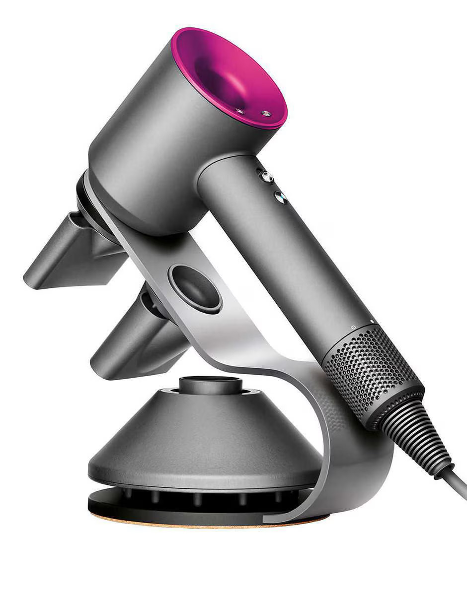 Dyson Supersonic Secadora Antiestática con Base y Accesorios Fuchsia