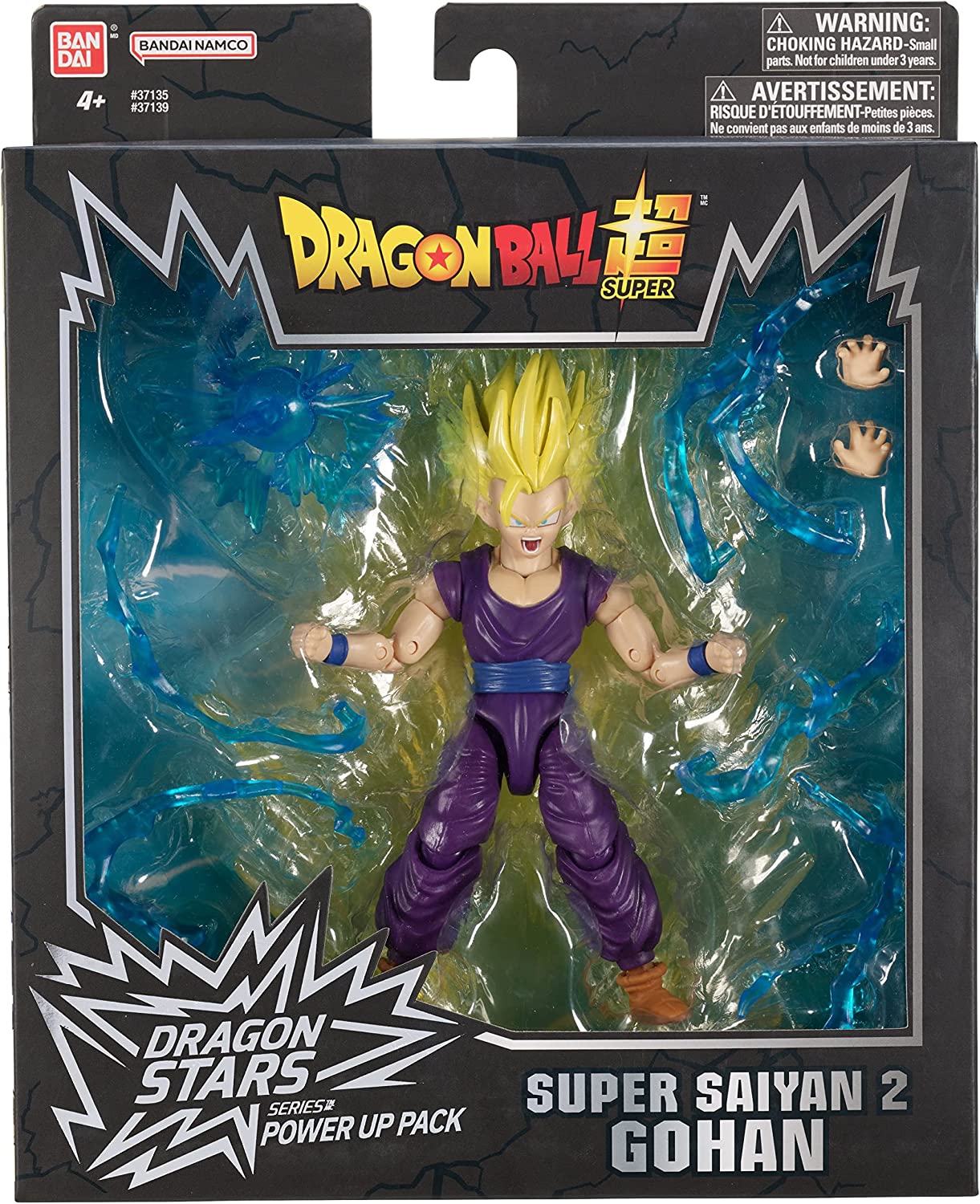 Gohan Power Up Pack Dragon Stars Super Figura de 6.5" (14.5 cm) BANDAI